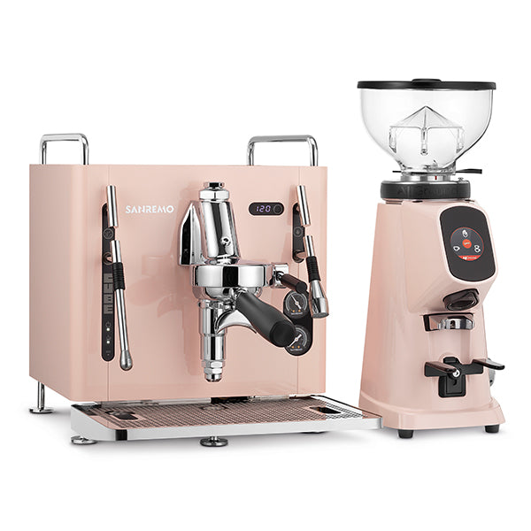 Sanremo Cube Espresso Machine & Coffee Grinder Combo - Professional Barista-Grade Equipment for Home & Cafe Use