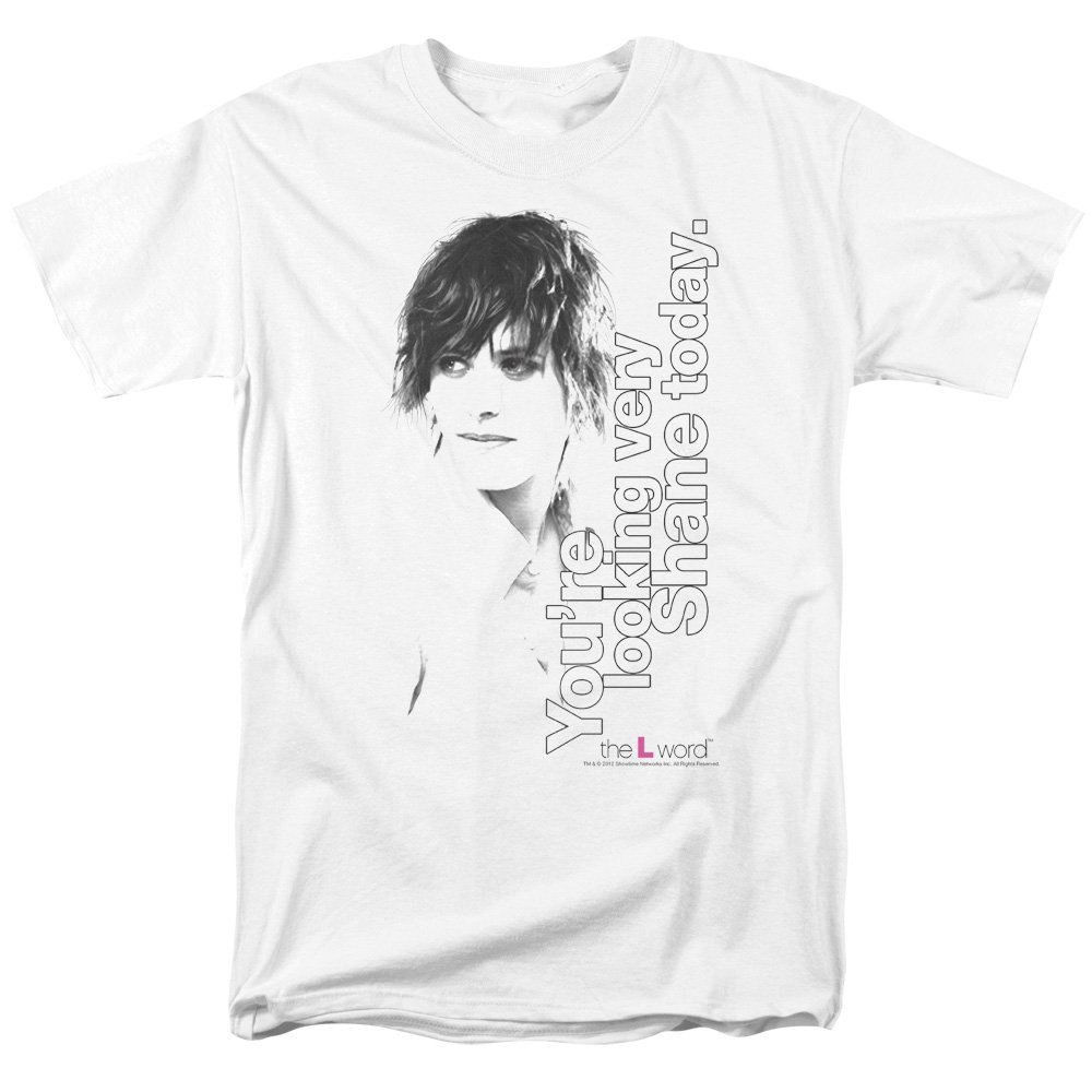 The L Word Drama TV Show T-Shirt - Shane Inspired Adult Tee in White | Perfect for Pride Events, LGBTQ+ Gatherings & Showtime Fans