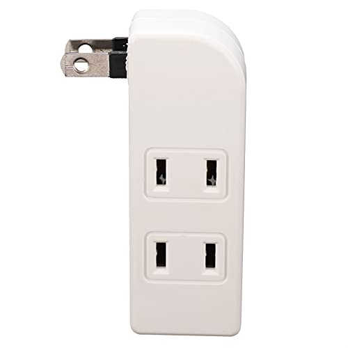1 to 4 Power Outlet Adapter - ABS Plastic Inner Shell, Heavy Duty Multi Plug Outlet Splitter for Industrial & Home Use - Perfect for Workshops, Offices, and Powering Multiple Devices