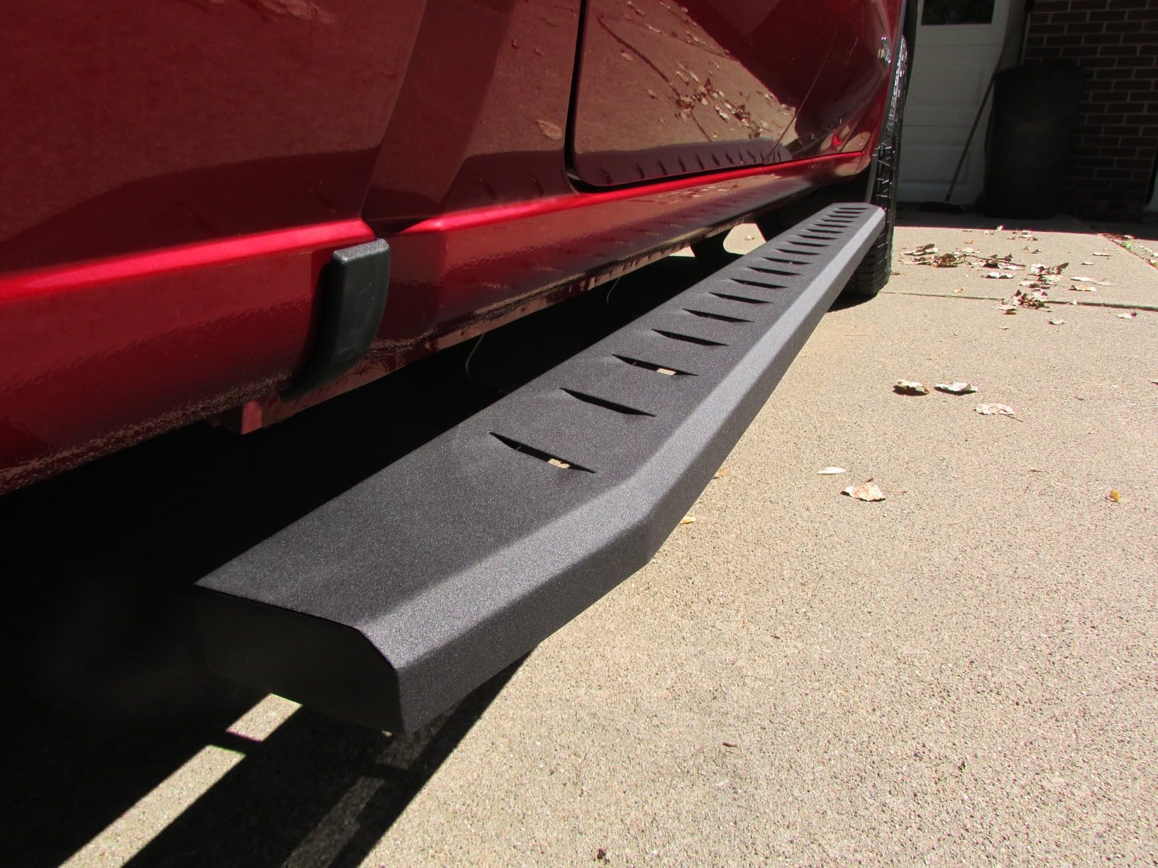 SUPERDRIVE 6'' Running Boards for 2005-2024 Toyota Tacoma Double Crew Cab | Non-Slip Raptor-Style Nerf Bars | Heavy Duty Side Steps with Louver Design | Black 6'' Wide Truck Accessories | Perfect for Off-Roading & Daily Commute