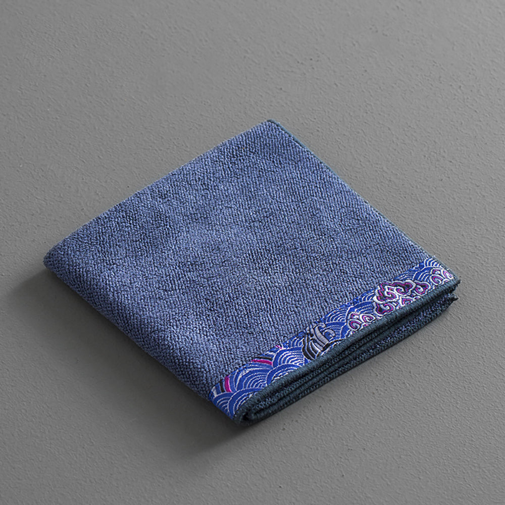 Lucky Cloud Velvet Tea Towel - Soft Absorbent Kitchen Towel for Dishes, Hands, and Countertops - Perfect for Tea Time, Baking, and Home Decor