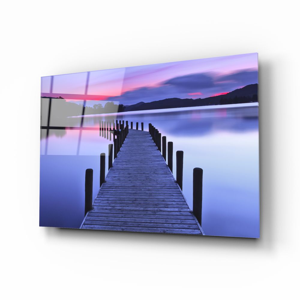 The Pier II - Premium Handmade Wooden Pier for Model Boats & Dioramas - Perfect for Miniature Scenes, Train Sets & Home Decor Displays