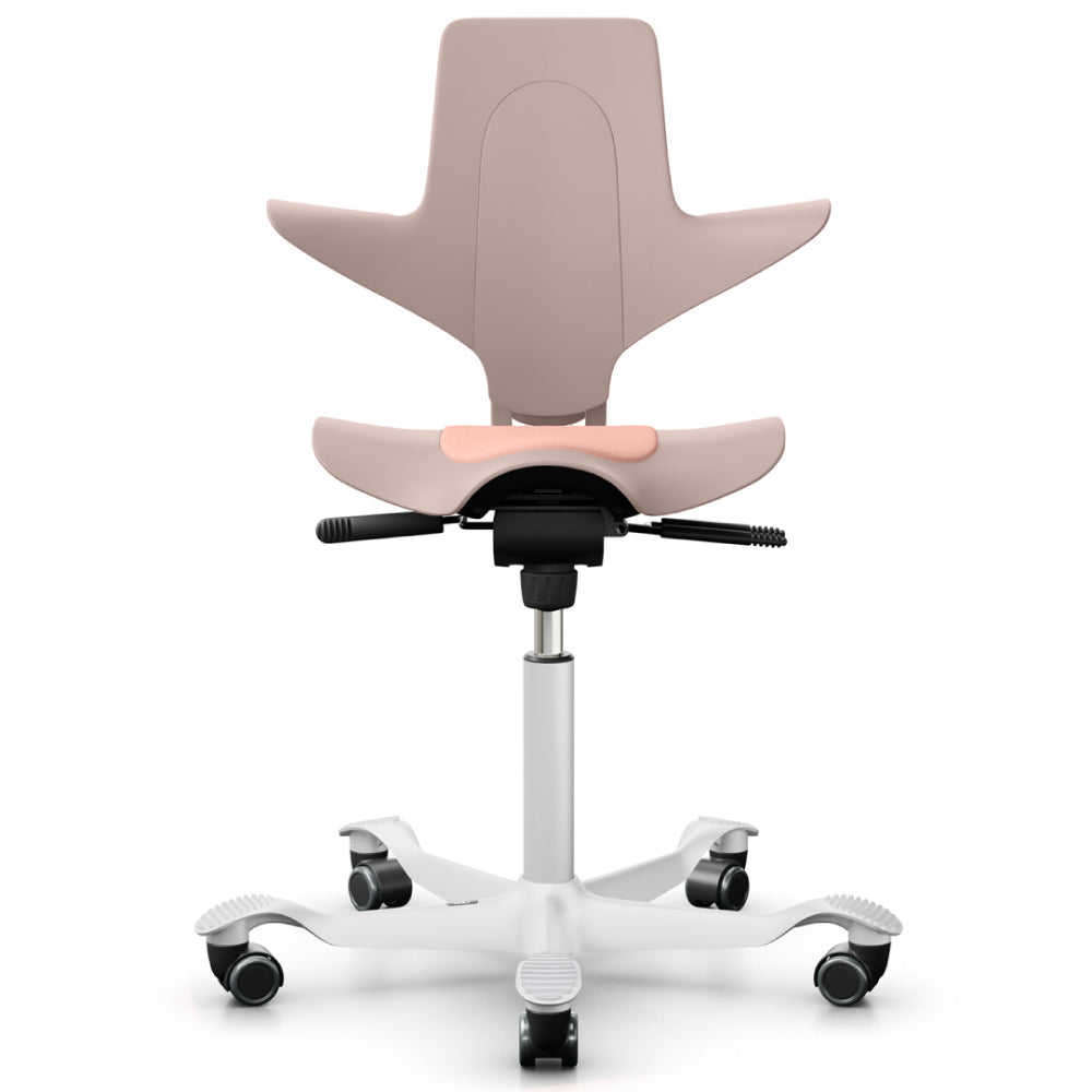HÅG Capisco 8010 Ergonomic Saddle Chair - Adjustable Height & Tilt for Office & Home Workspace - Perfect for Standing Desks, Computer Work & Creative Studios