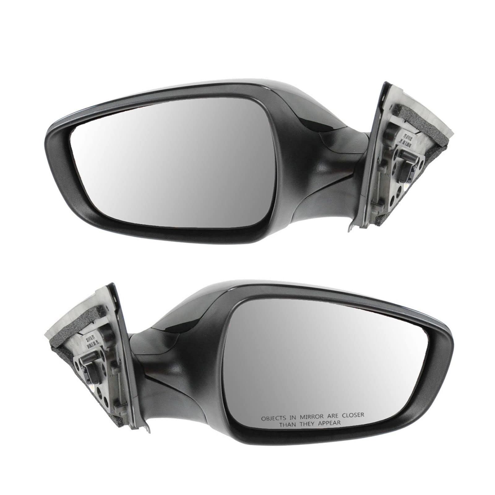 12-13 Hyundai Veloster Mirror Power Paint To Match Pair Set with Metal Roof - Perfect for Car Customization & Restoration Projects