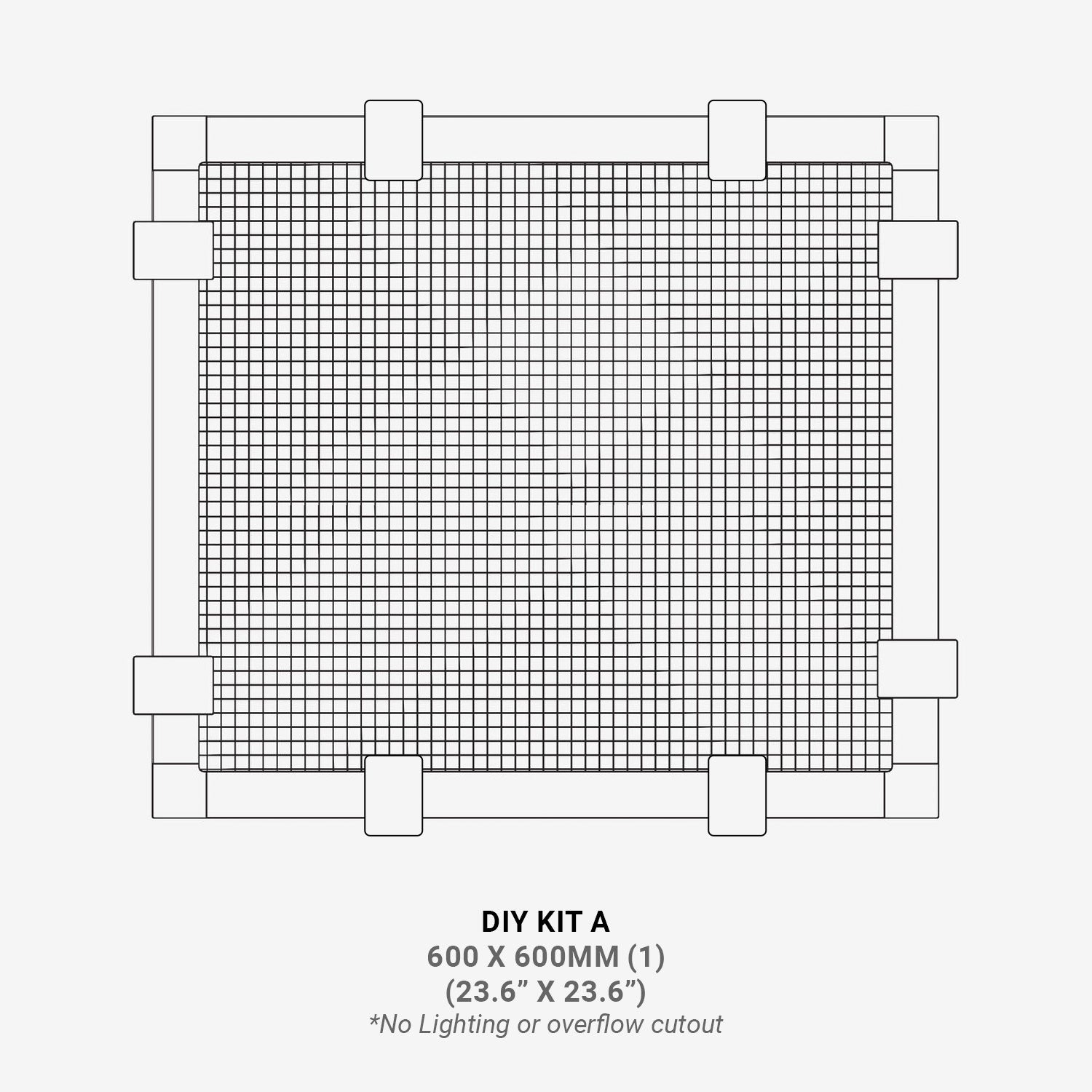 DIY Mesh Lid Kits for Home Organization & Storage - Perfect for Pantry, Closet, and Craft Room Organization