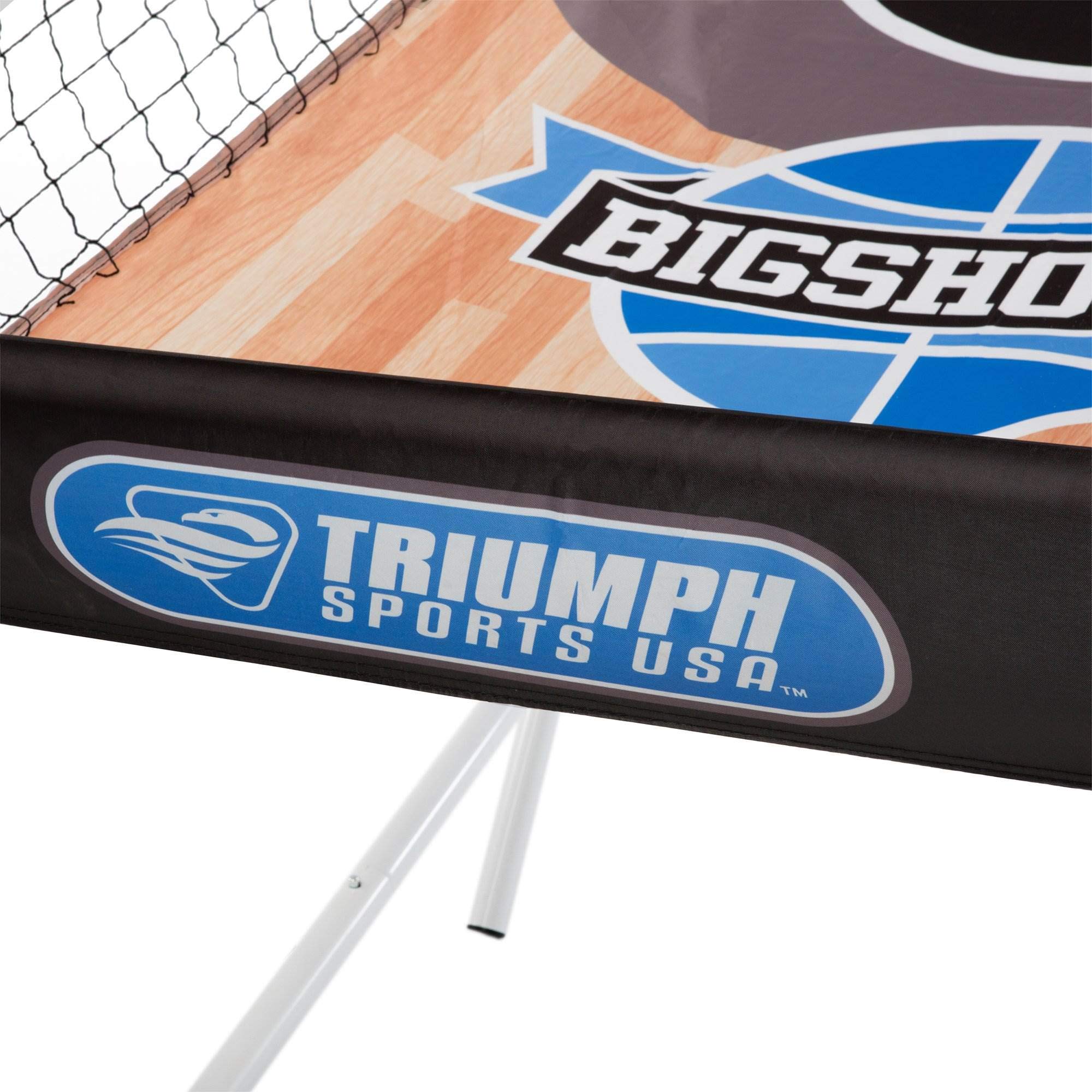 Triumph Sports Big Shot II Double Shootout Basketball Game with LED Scorer - 8 Game Modes & 4 Basketballs - 80.5”L x 47.5”W x 81”H - Perfect for Indoor/Outdoor Family Fun, Backyard Parties, and Competitive Training