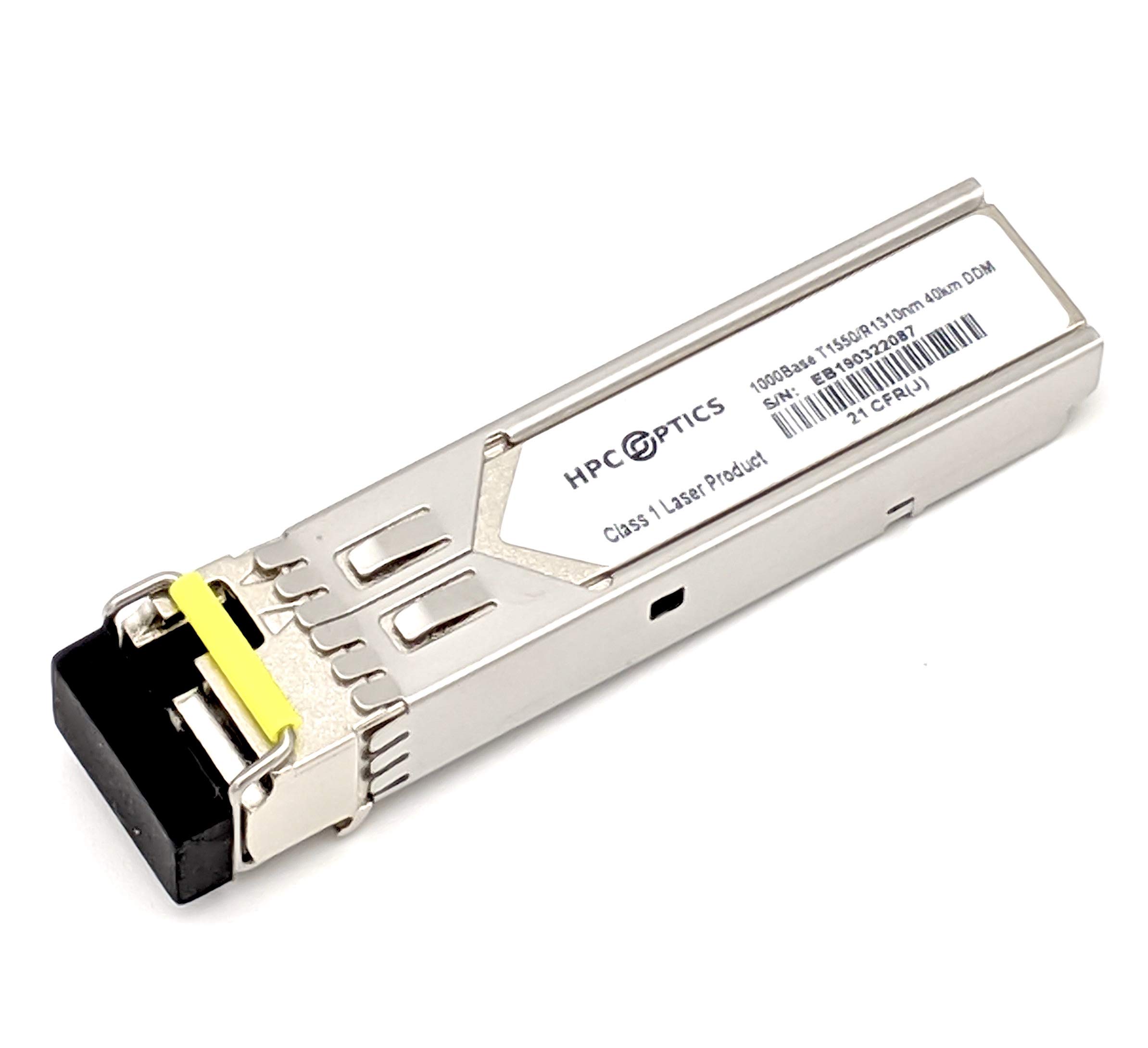 Alcatel 3HE04324AB Bi-Directional SFP Transceiver | 1000BASE-BX-D 1490/1310nm 40km BIDI LC Simplex Fiber Optic Module - High Performance for Data Centers & Telecom Networks