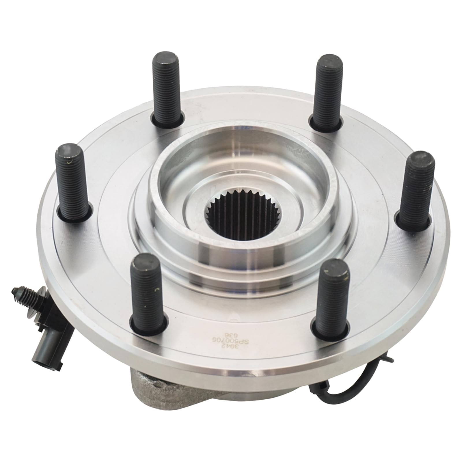 TRQ Front Left & Right Wheel Hub Bearing Assembly - Compatible with 2012-2015 Nissan Armada & 2011-2015 Titan - Driver & Passenger Side Replacement - Perfect for Off-Roading, Towing & Daily Commuting