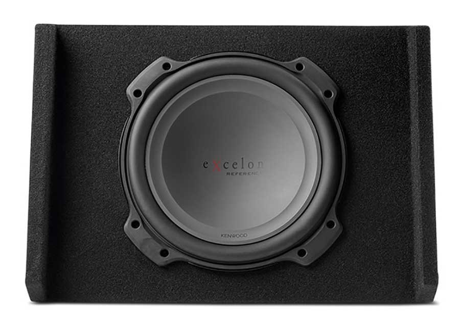 Kenwood Excelon P-XRW122DB 12-Inch 1200W Oversized Car Subwoofer with Sealed Down-Firing Enclosure - Premium Bass for Trucks, SUVs & Car Audio Systems