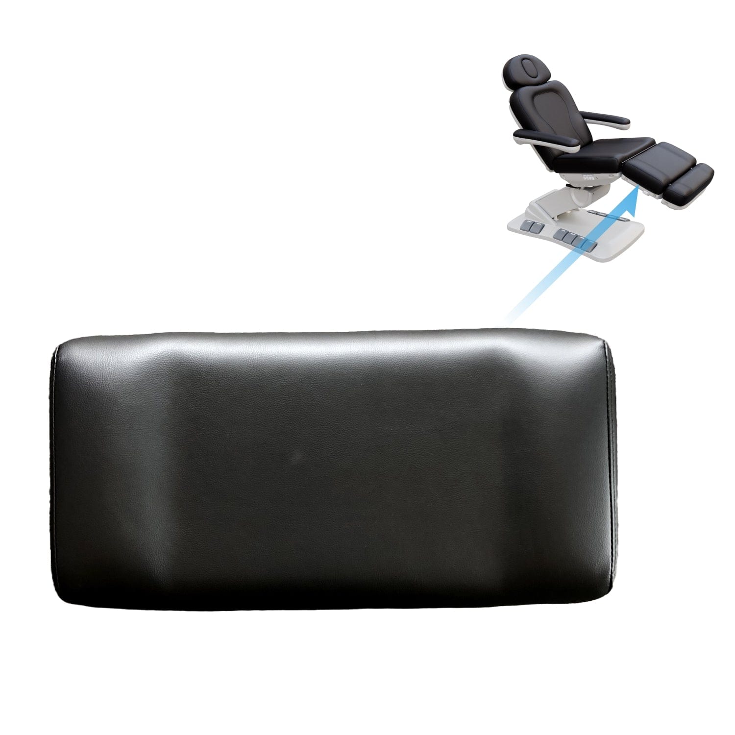 2246EB Treatment Chair Leg Rest Cushion - Replacement Main Cushion for Massage & Physical Therapy Chairs - Perfect for Clinics, Spas & Home Use