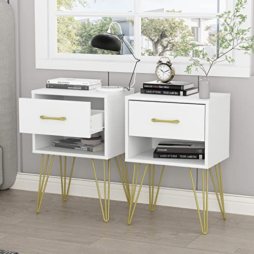 1 Drawer - White
