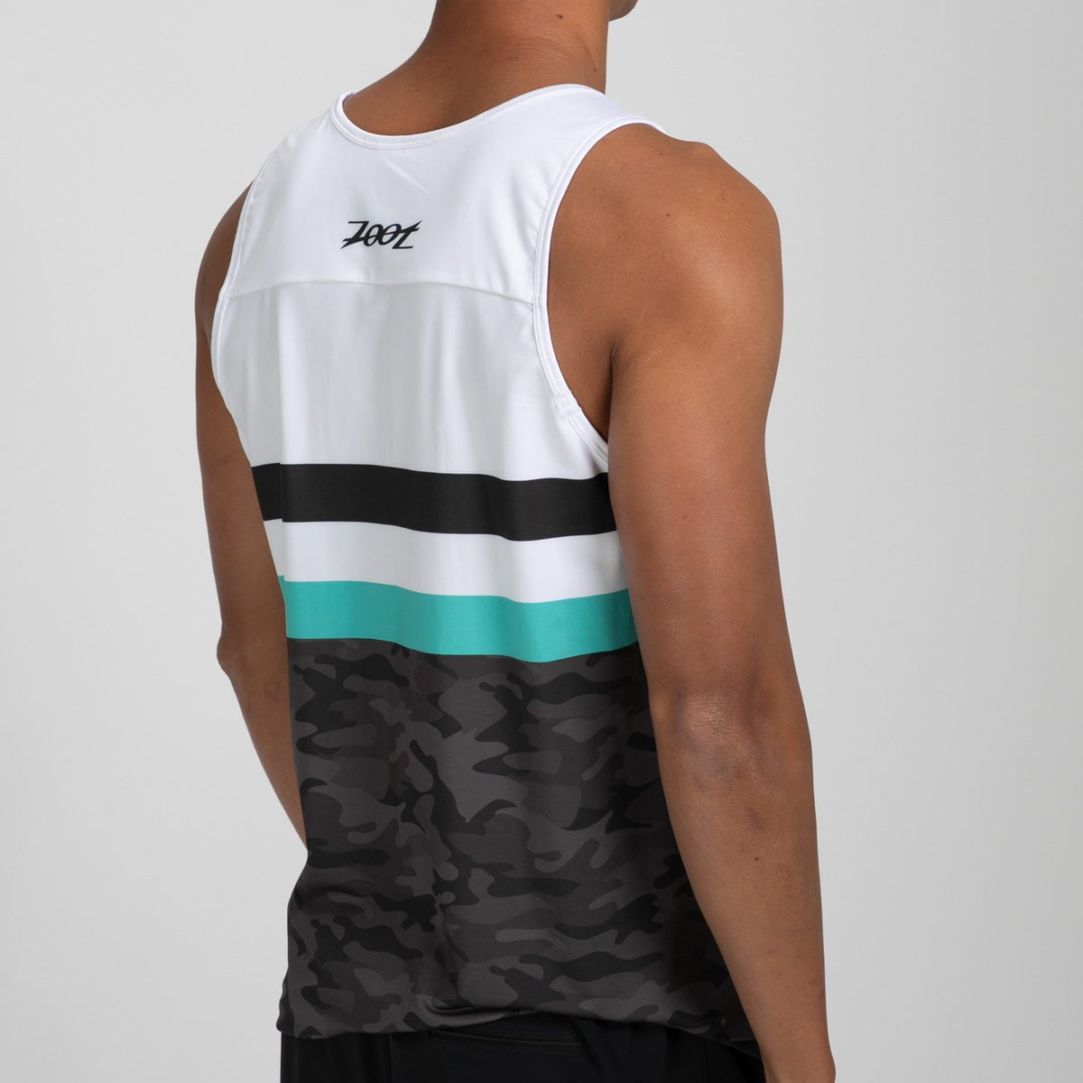 Men's Limited Edition Camouflage Running Singlet - Lightweight Performance Top for Jogging, Gym & Outdoor Workouts
