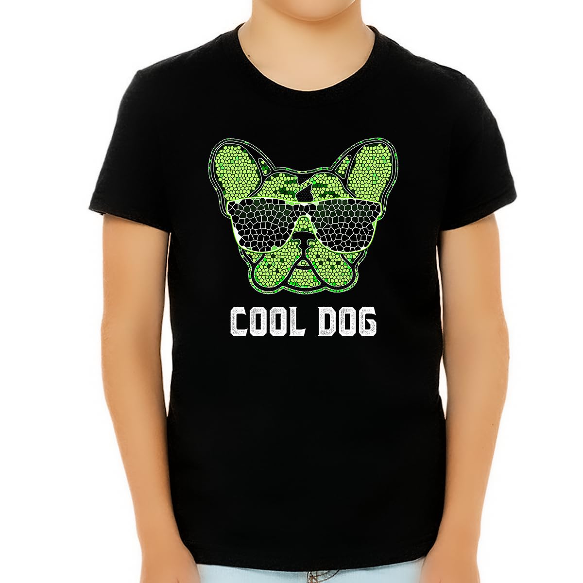 Fire Fit Designs Cool Dog Shirt for Boys - Breathable Cotton Pet Lover T-Shirt - Cute Dog Themed Gift for Kids - Perfect for Playdates & Dog Park Adventures