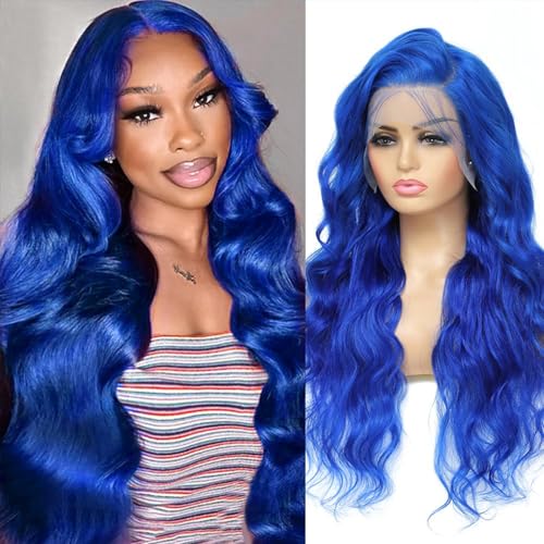 Blue 13x6 Body Wave Wig