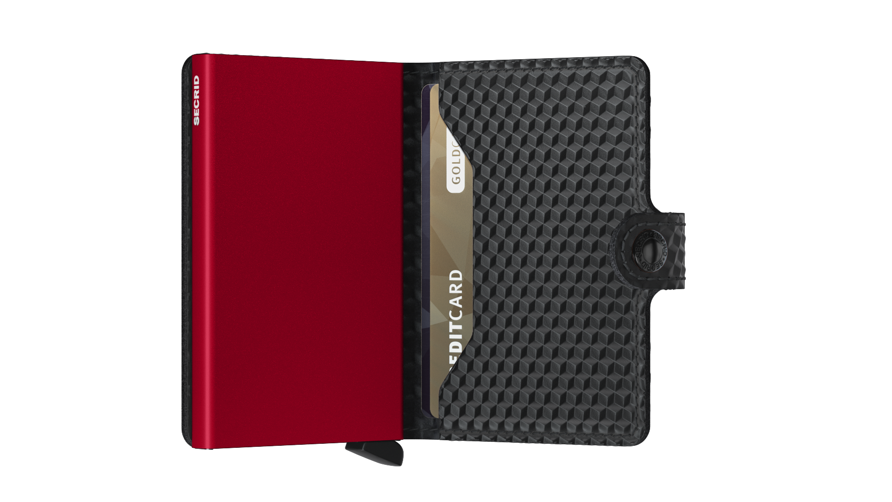 Secrid Cubic Mini Wallet - Slim RFID Blocking Card Holder for Men & Women | Perfect for Travel, Business & Everyday Use