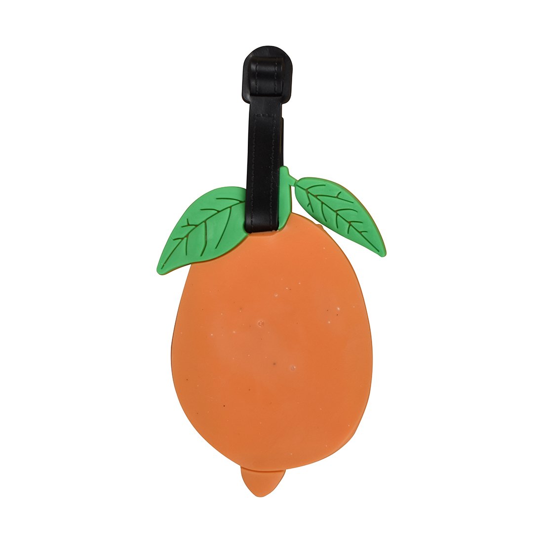 Apricot Fruit-Shaped Luggage Tag - Bright Travel ID Label for Suitcases, Bags & Backpacks | Perfect for Airports, Vacations & Business Trips