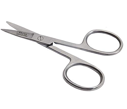 Professional Stainless Steel Nail Scissors for Fingers & Toes - Precision Manicure & Pedicure Tool for Home Salon, Travel Grooming Kit, and DIY Nail Care