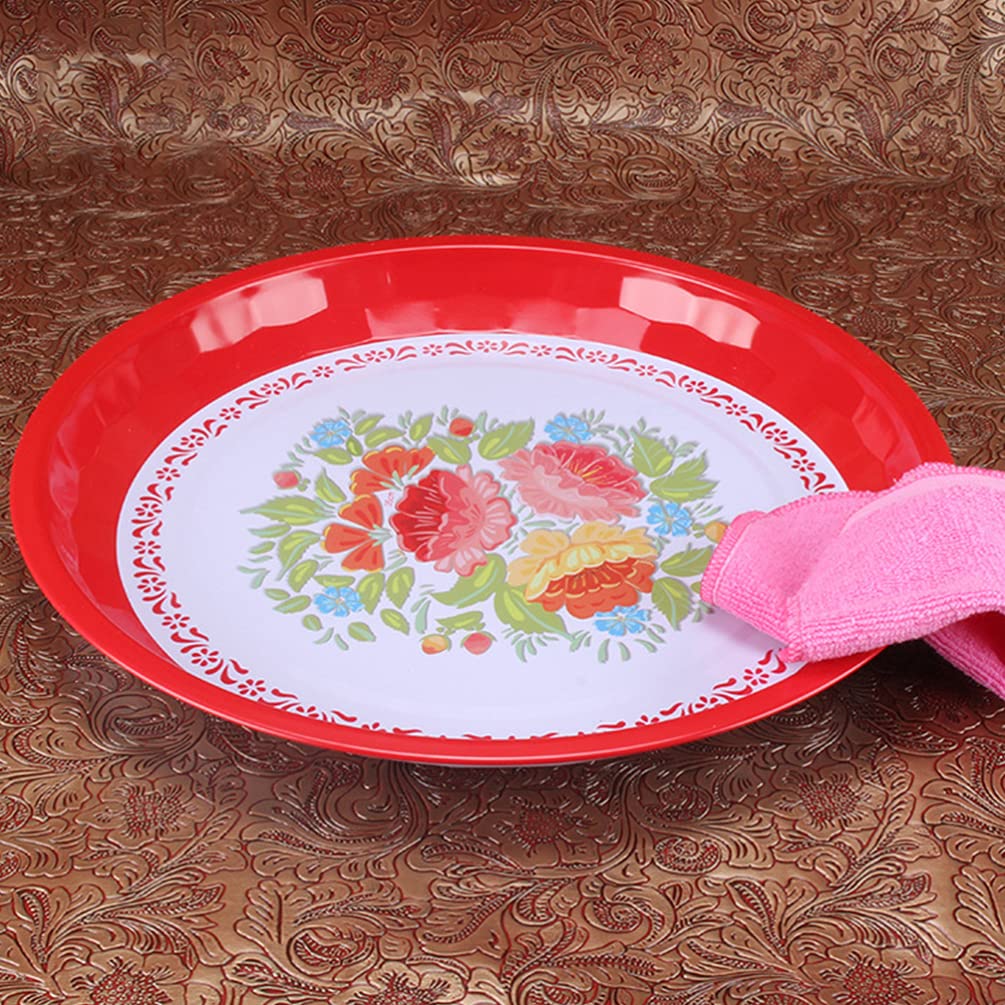 2-Pack Candy Storage Trays - Food Serving Plates for Parties, Festivals & Home Decor - Durable Plastic Food Holders for Snacks, Desserts & Appetizers (Perfect for Birthday Parties, Baby Showers & Holiday Gatherings)