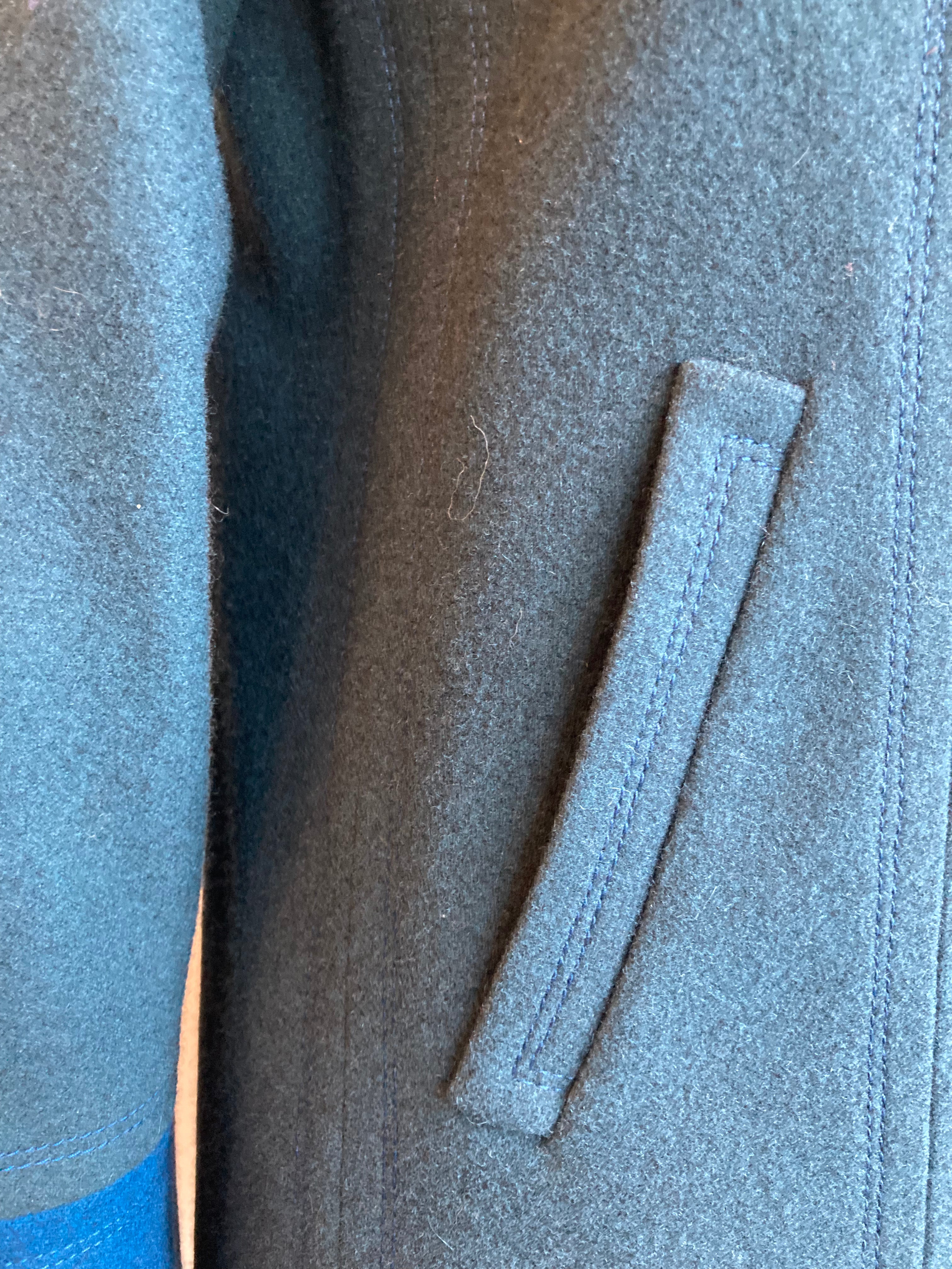 Vintage Boiled Wool Coat for Women - Warm Winter Outerwear with Classic Style - Perfect for Cold Weather, Travel & Casual Outings