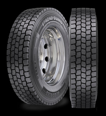 Hercules Strong Guard HDO 11R24.50 149L Commercial Truck Tires - Heavy Duty All-Season Tires for Long Haul & Construction Vehicles