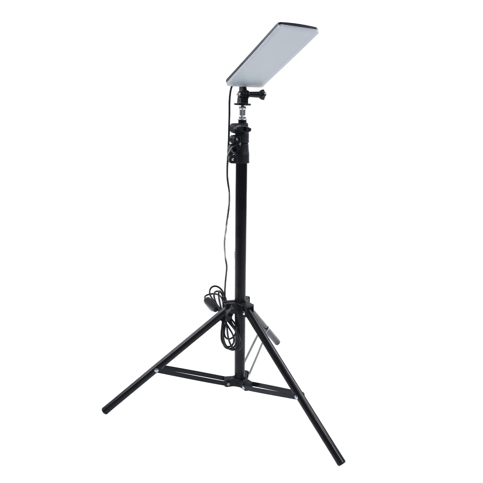 Portable LED Work Light with Stand & Bag - Adjustable Height for Job Sites