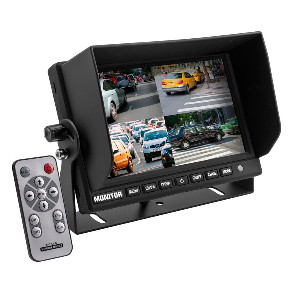 iBeam 7 Inch Professional Video Monitor with 4K HDMI Input for DSLR Camera - Perfect for Film Production, Live Streaming & Photography