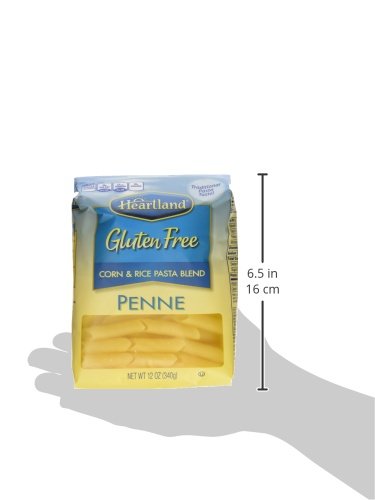 Heartland Gluten Free Penne Pasta - 12 Ounce (Pack of 6) | Organic Wheat-Free Italian Pasta | Perfect for Vegan, Celiac & Keto Diets | Ideal for Pasta Salads, Baked Dishes & Family Dinners