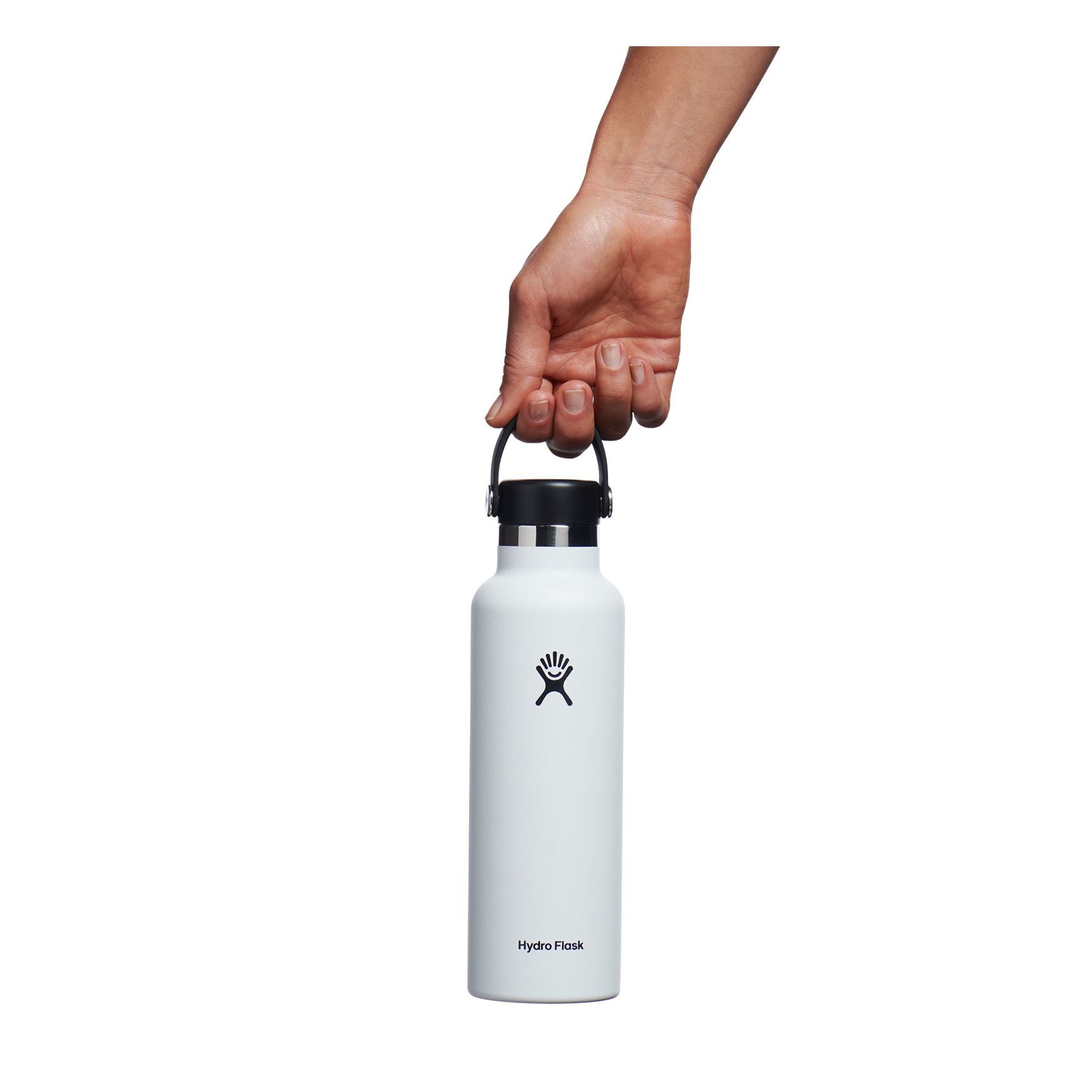 21 oz Standard Mouth Water Bottle - BPA Free, Leak Proof Stainless Steel Insulated Bottle for Gym, Hiking & Everyday Use