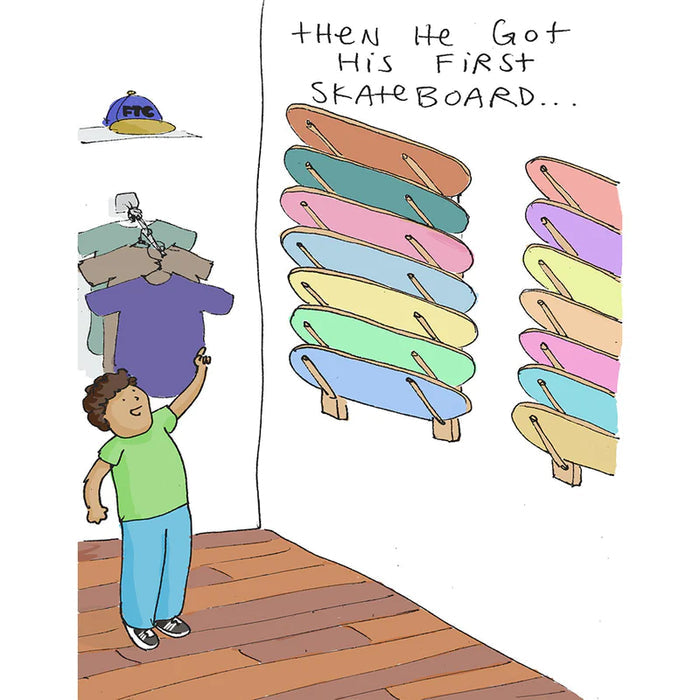 My First Skateboard Book - Learn Skateboarding Basics for Kids & Beginners | Perfect for Gifts & Skateboarding Enthusiasts