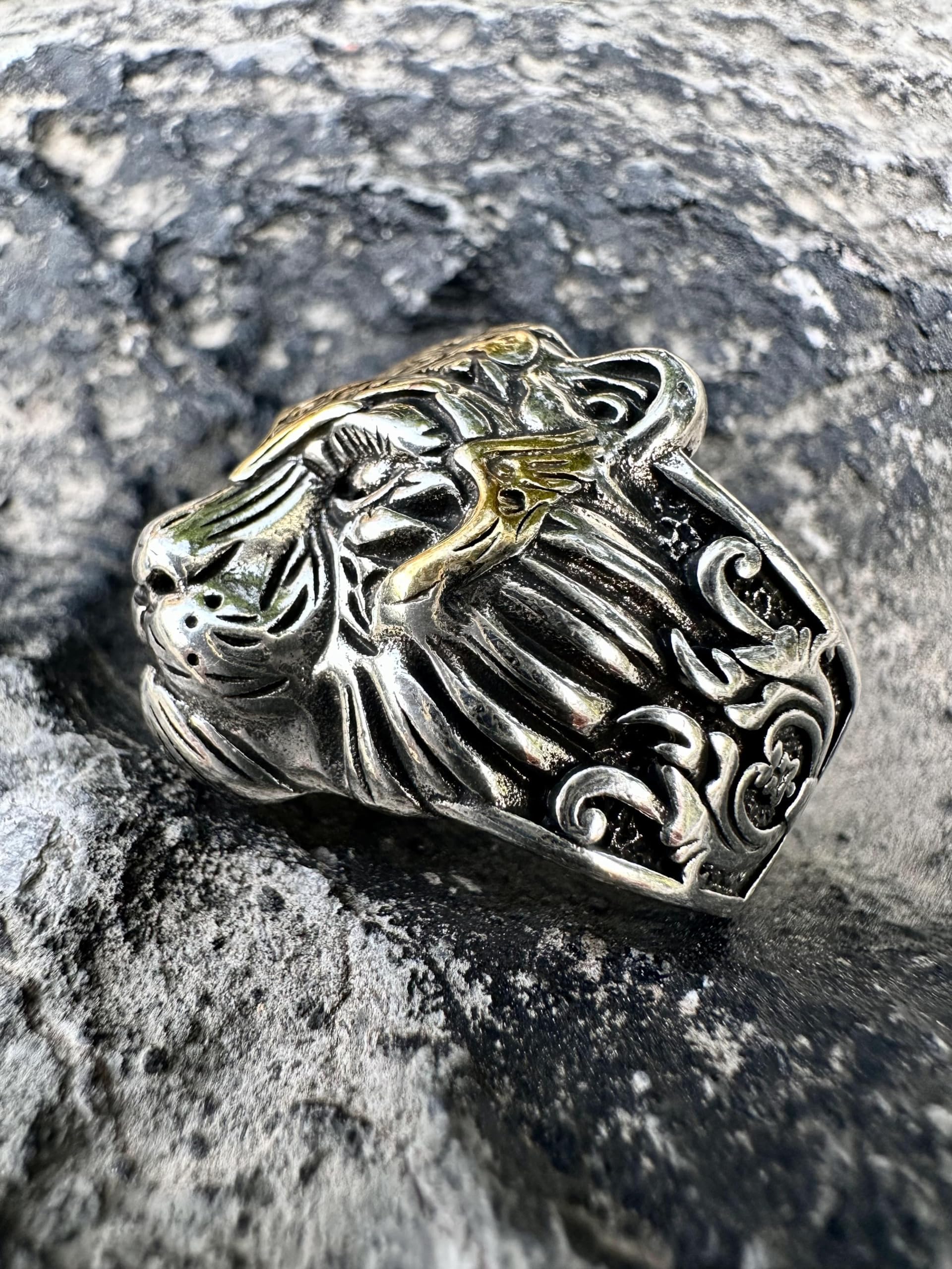 JWM Silver Plated Brass Adjustable Open Rings for Men & Women - Trendy Unisex Fashion Jewelry with Exquisite Gift Packaging - Perfect for Weddings, Parties & Everyday Wear
