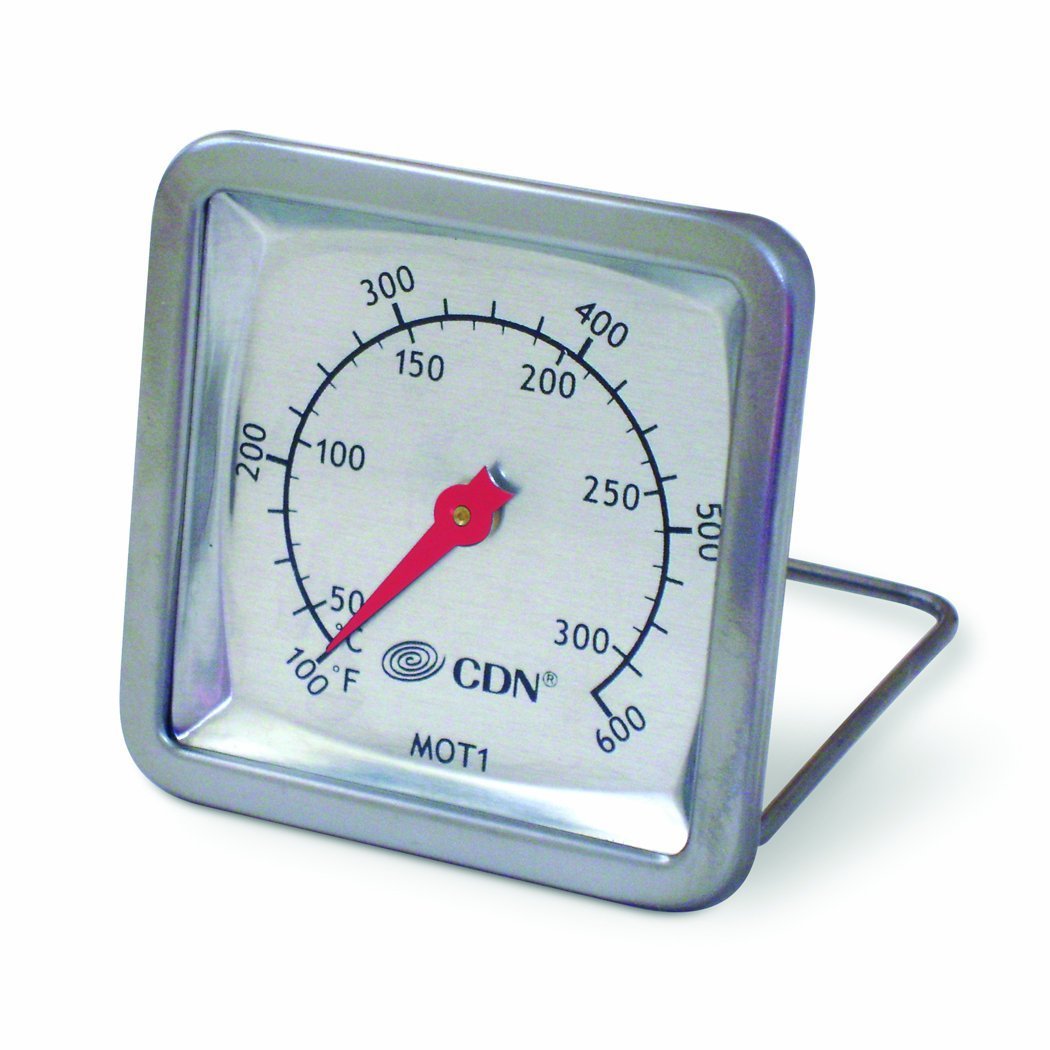 High Heat Oven Thermometer - CDN ProAccurate - Digital Cooking Thermometer for Baking, Grilling & Roasting - Perfect for Kitchen, BBQ & Outdoor Cooking