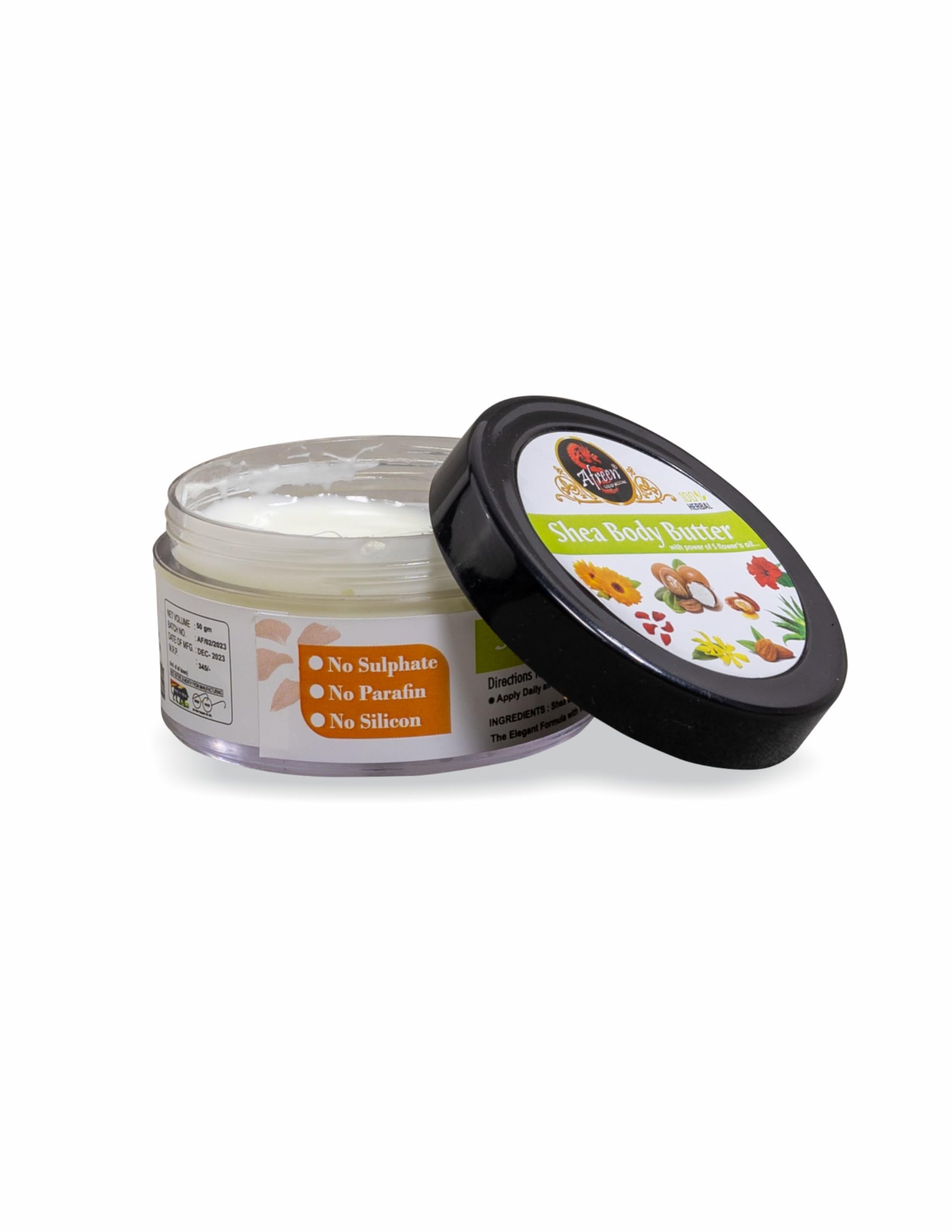 Organic Shea Body Butter Cream - Deep Moisturizing & Nourishing for Dry Skin - All-Natural Skincare for Hands, Feet & Body - Perfect for Winter Care & Daily Hydration