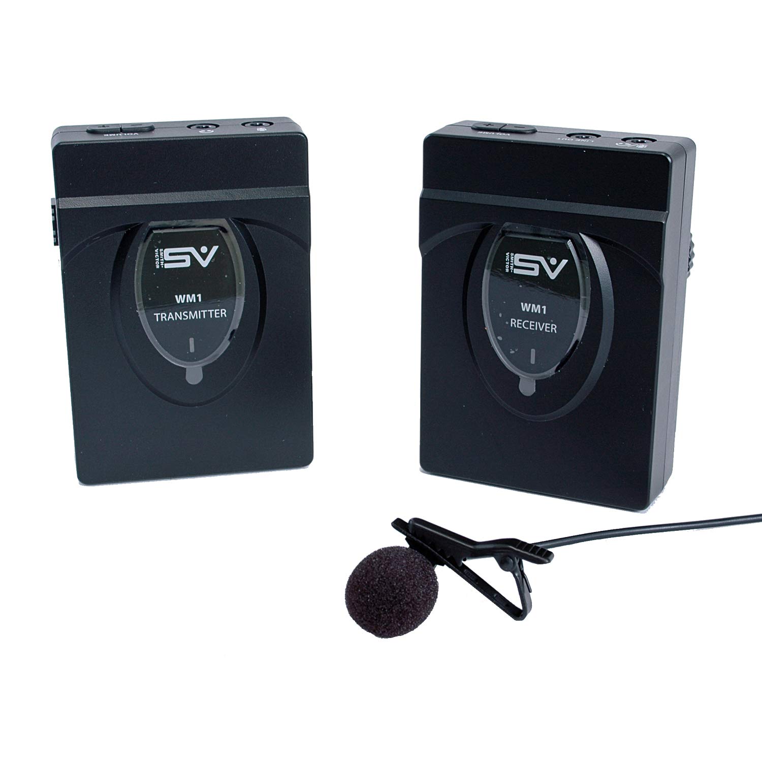 WM1 Wireless Microphone - Professional Grade Lavalier Mic for YouTube, Podcasting & Live Streaming | Crystal Clear Sound for Content Creators, Vloggers & Public Speakers