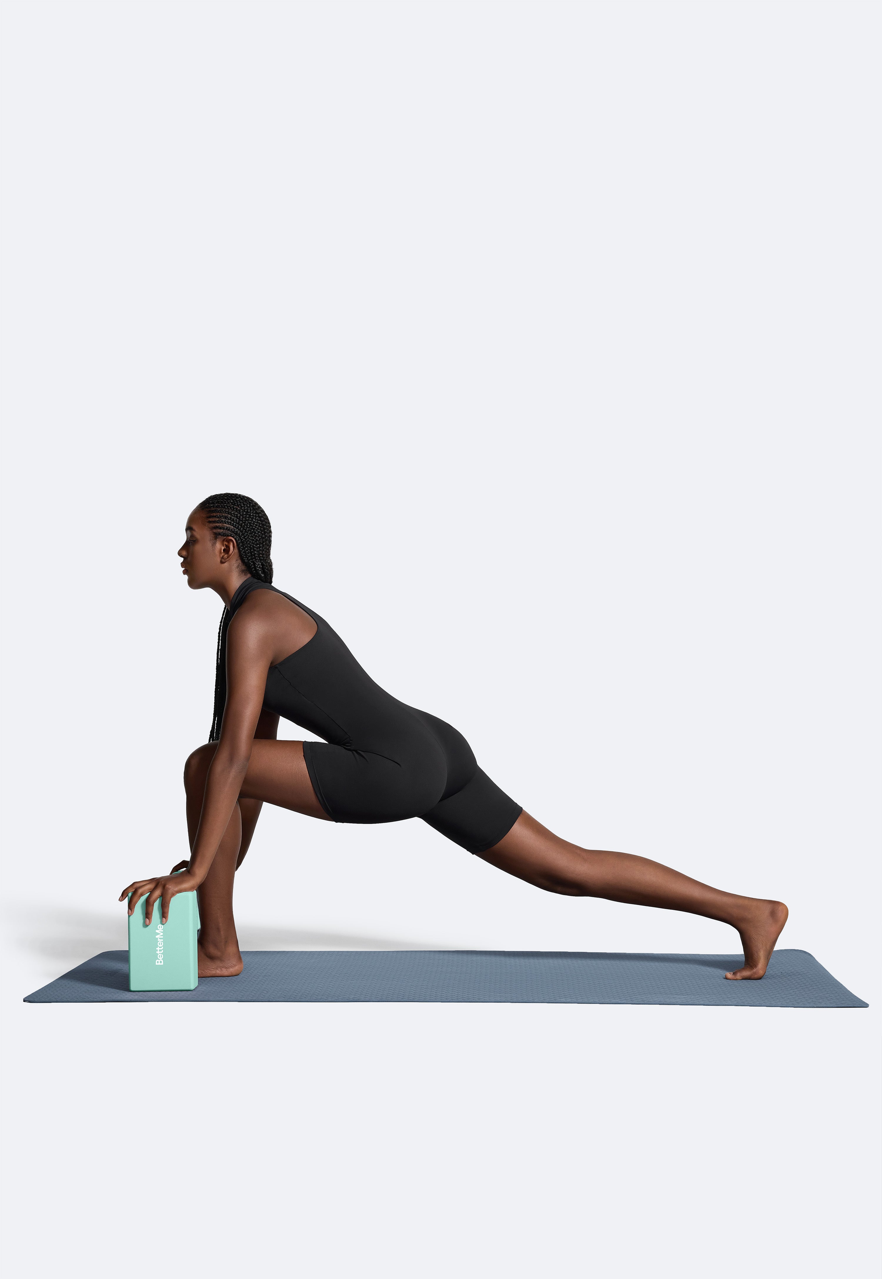 Premium Yoga Blocks Set (2-Pack) - High Density Foam for Stability & Support - Ideal for Yoga, Pilates, Stretching & Meditation - Non-Slip & Lightweight for Home & Studio Workouts