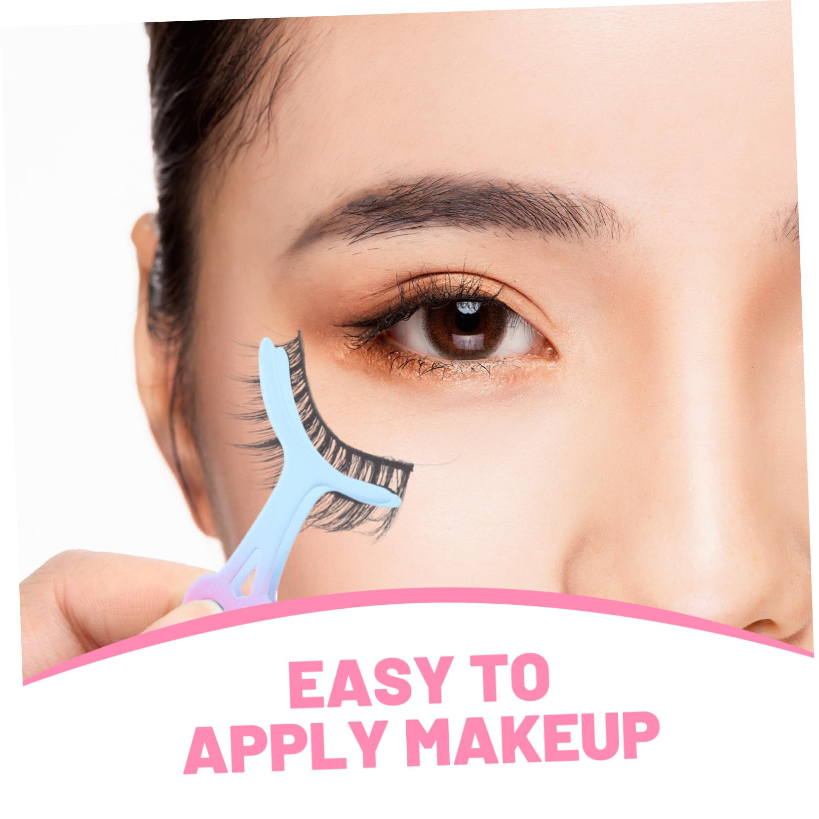 Professional Eyelash Applicator Tool - Durable Lash Tweezer & Comb for Perfect Eyelash Extensions | Women's Beauty Essential for Salon & Home Use