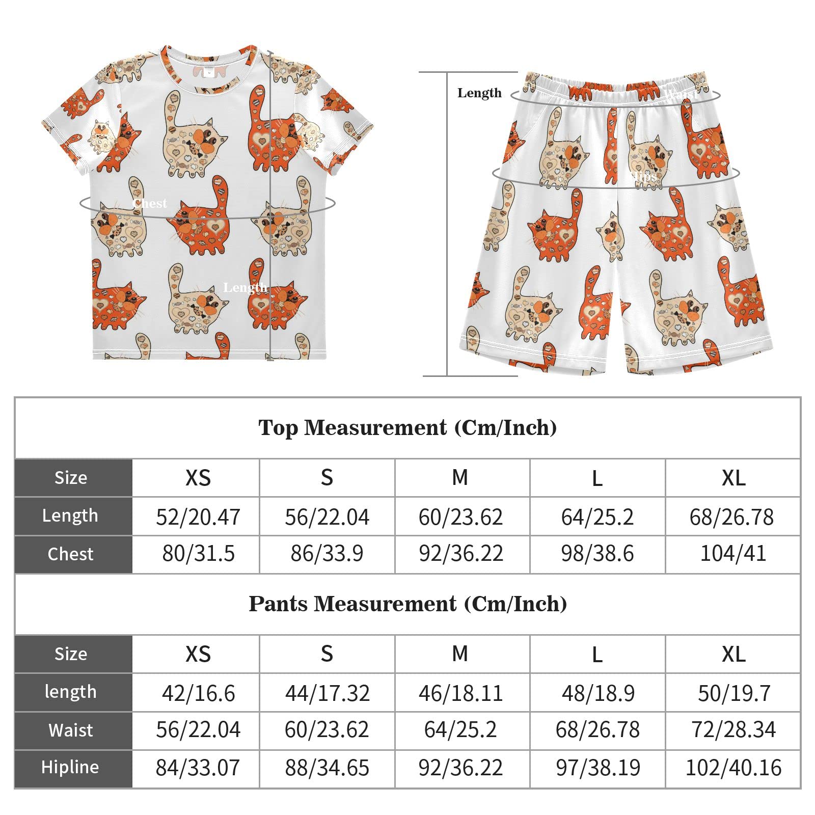 Stylish Cat Print Boys Summer Outfits - Cute Shorts & T-Shirt Clothing Sets for Kids Playwear | Perfect for Outdoor Activities, Playdates & Summer Vacations
