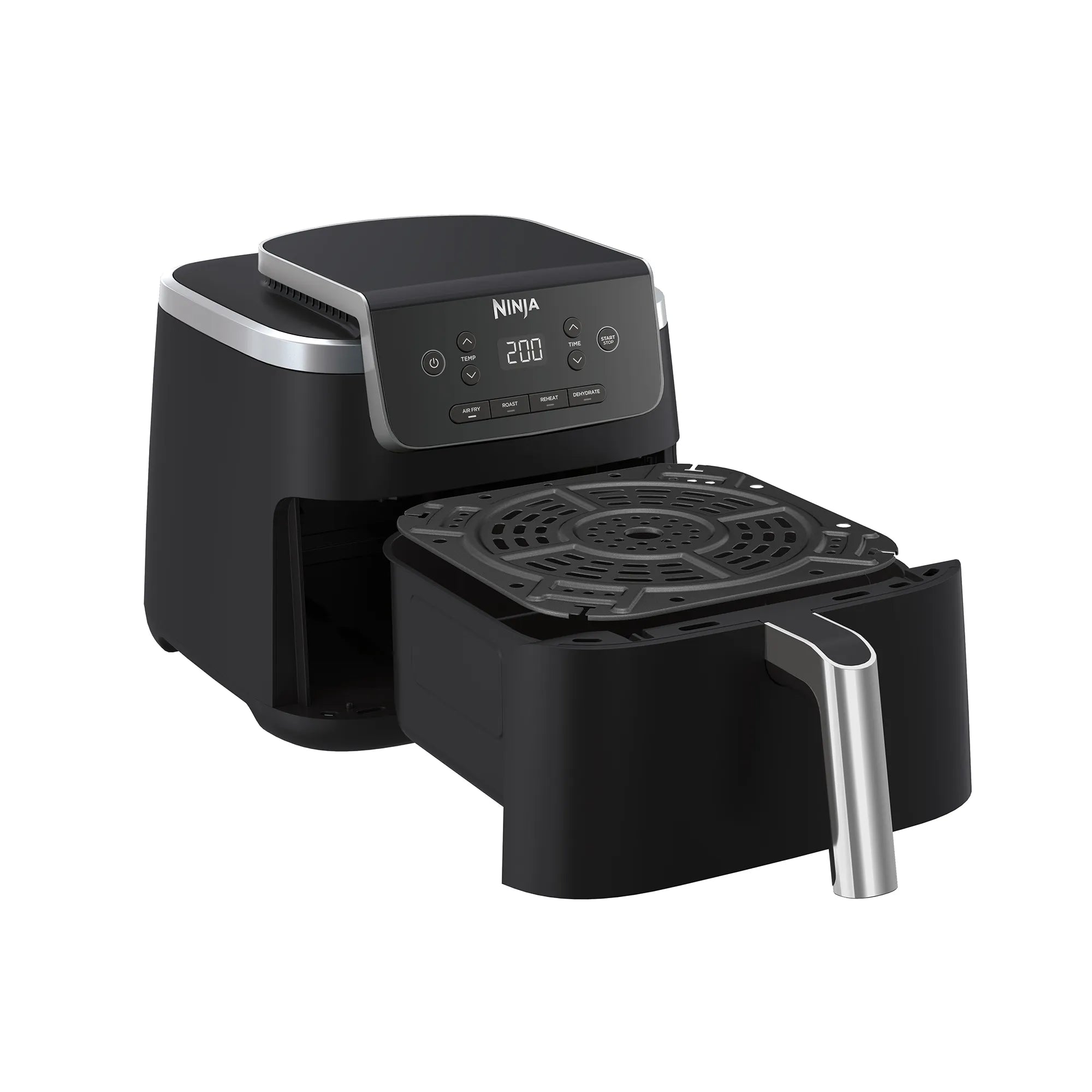 Ninja Air Fryer 4.7L Pro - Large Capacity Digital Air Fryer for Healthy Cooking | Perfect for Frying, Baking, Roasting & Reheating | Ideal for Family Meals & Quick Snacks