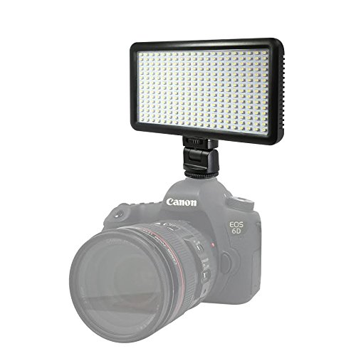 Synergy Digital LED-300 Ultra-Slim Professional Photo Video Light Kit - Compatible with Panasonic LUMIX DMC-G7 Mirrorless Camera | Includes Free 2GB SD Card | Perfect for Studio Photography, YouTube Videos & Low-Light Shooting