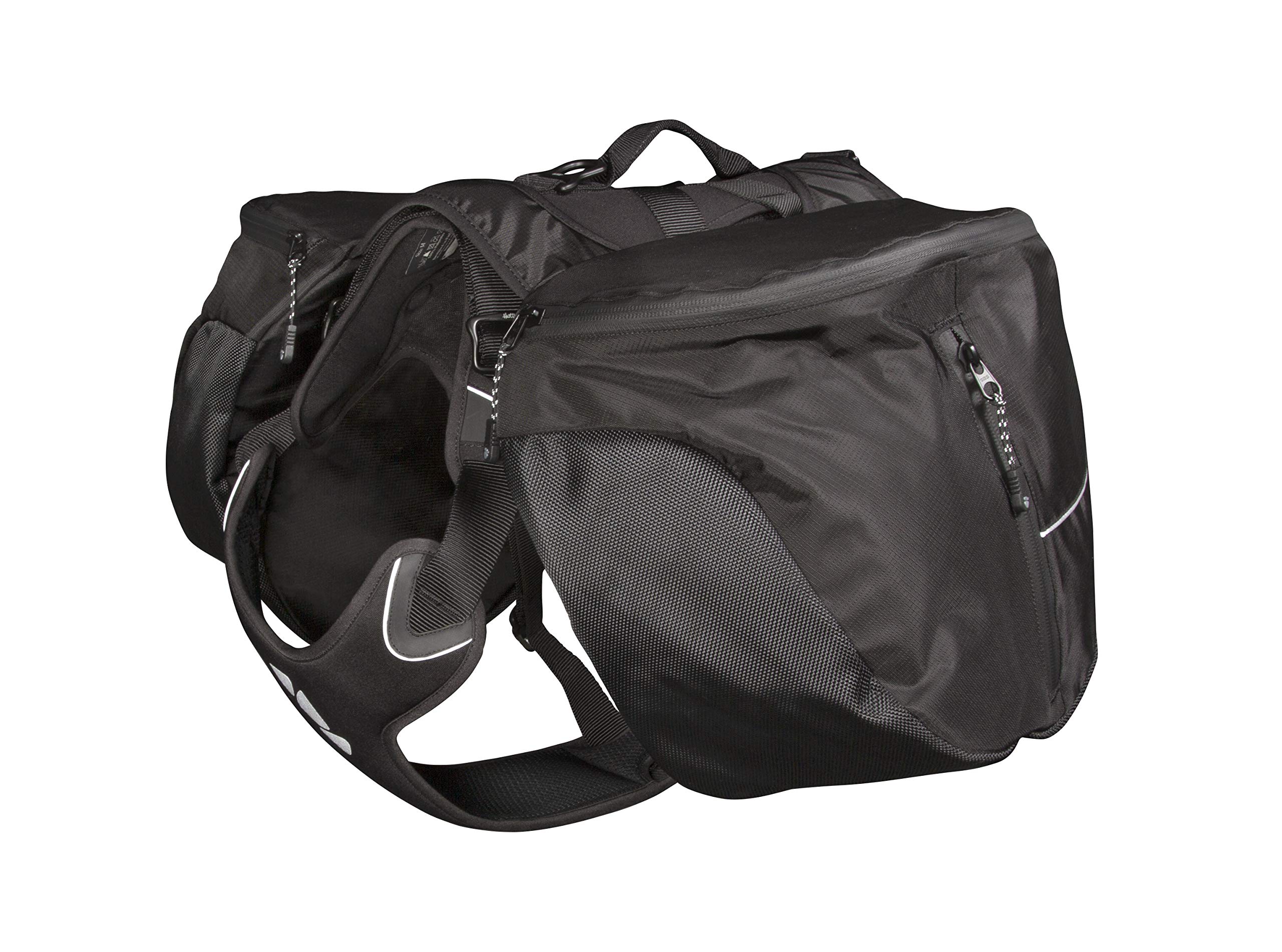 Hurtta Trail Pack Dog Backpack for Hiking & Outdoor Adventures - Small Size (22-30 in, 20-40 lbs) - Durable Raven Color - Perfect for Camping, Travel & Daily Walks