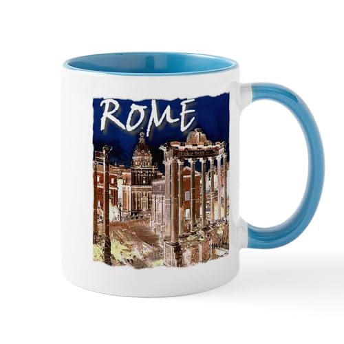 White/Blue Inside - Ancient Rome Mug
