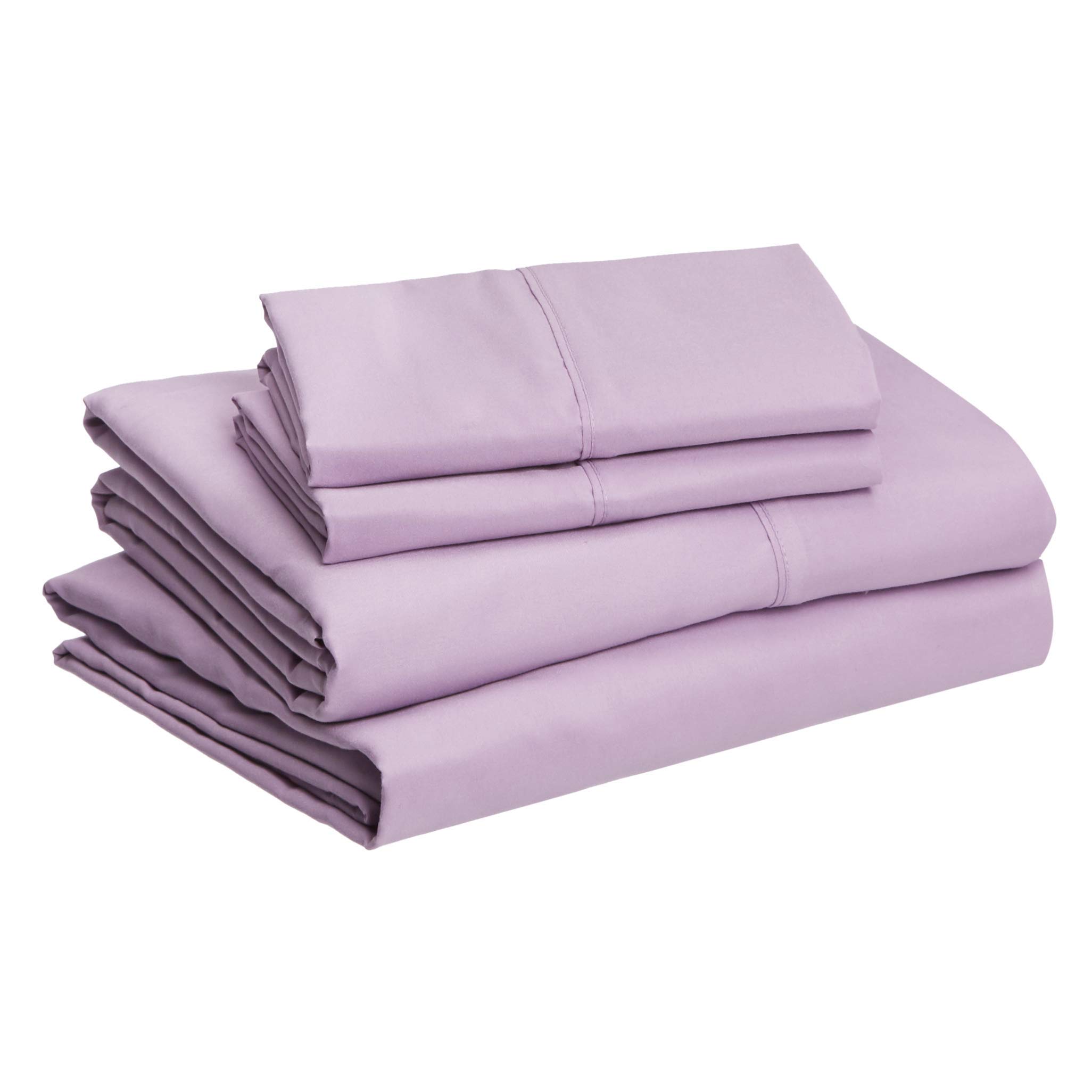 4 Piece 800 Thread Count 100% Long Staple Cotton Bed Sheet Set - Ultra Soft Queen Size Sheets with Deep Pocket (Fits Up to 22