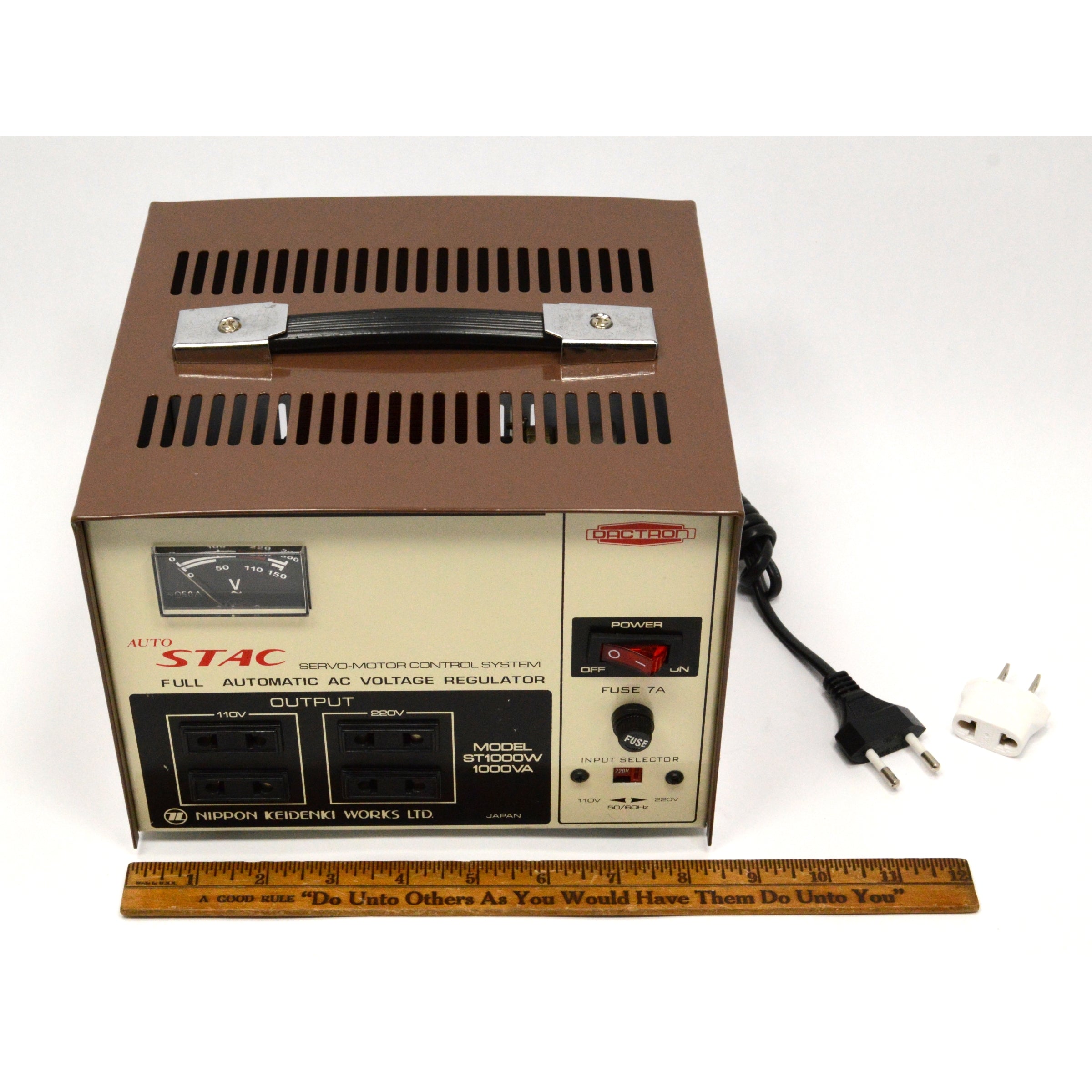 Refurbished DACTRON Auto Stack SERVO MOTOR CONTROL SYSTEM Model ST1000W 1000VA - Perfect for Industrial Automation & CNC Machinery Applications