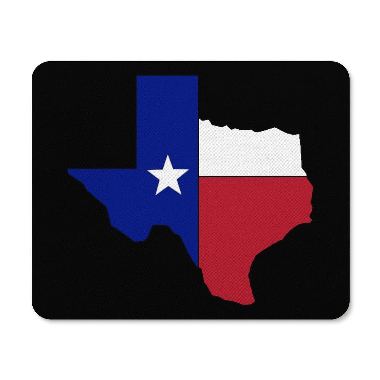 Texas Flag Map Mouse Pad - Durable Non-Slip Waterproof Gaming Mouse Mat (20x25cm) for Home & Office Use | Perfect for PC, Laptop, Workstation & Gaming Setup