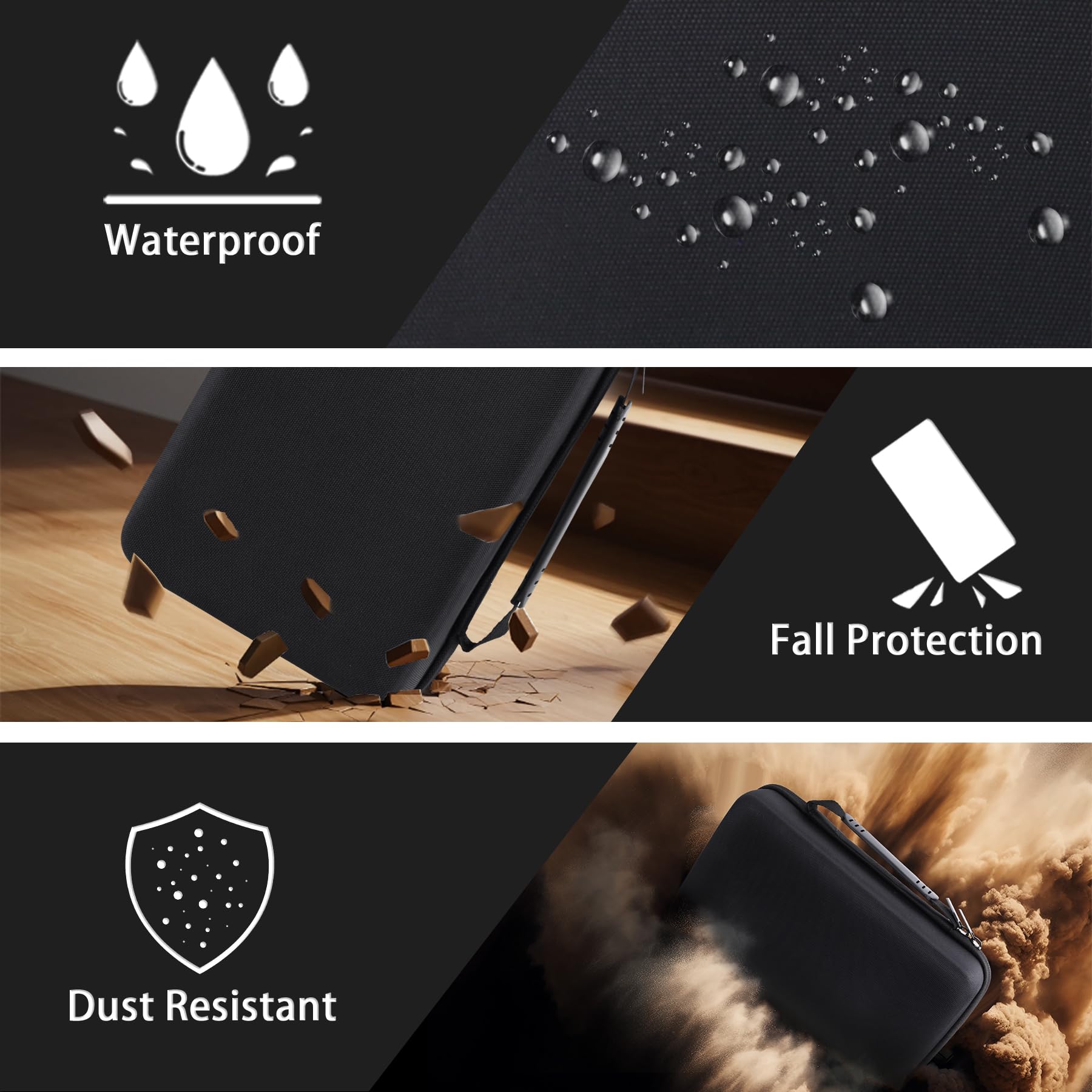 CO2CREA Hard Protective Case for DYMO LabelManager 160 & 280 - Durable Replacement Cover for Portable Label Makers - Perfect for Office, Warehouse & Home Organization