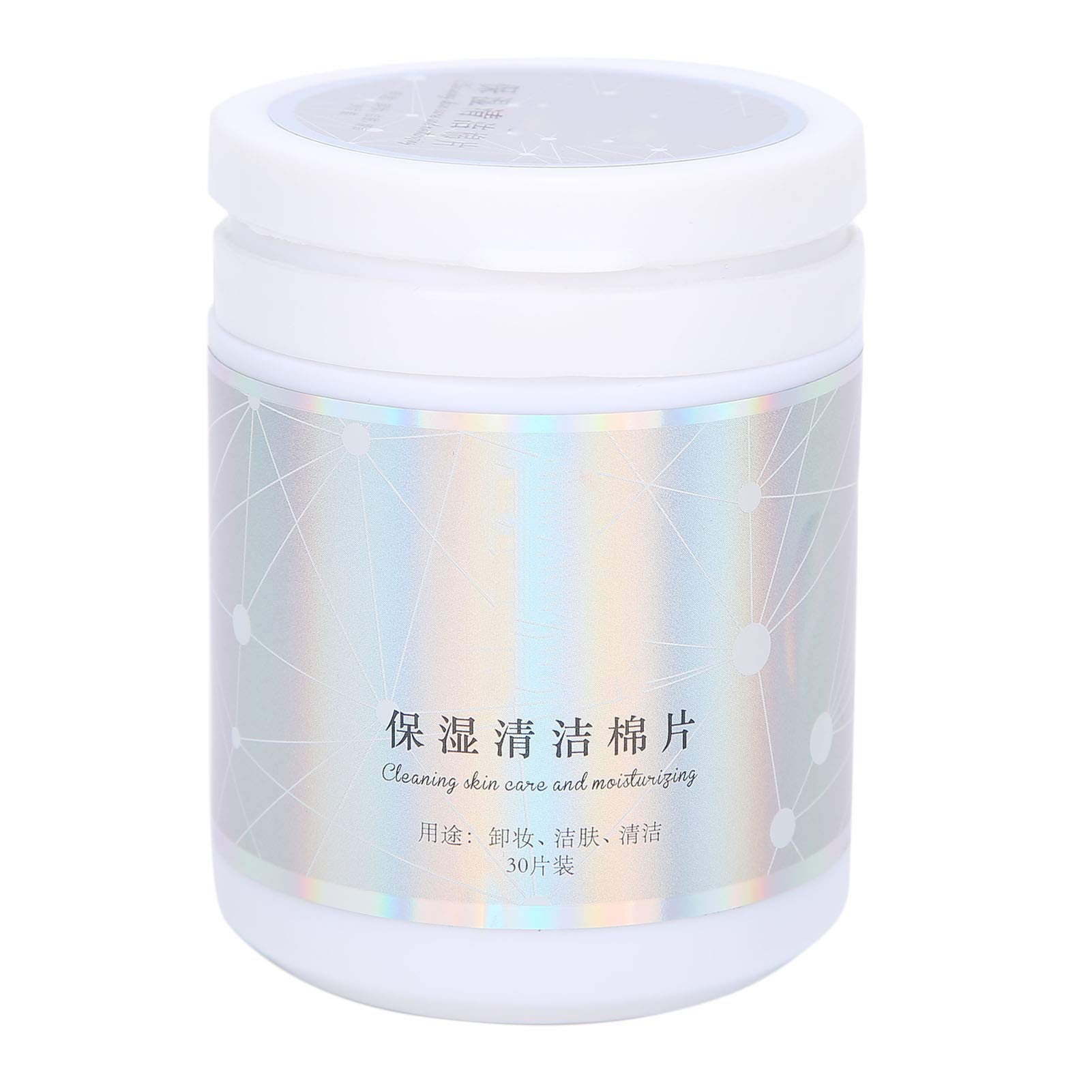 2 in 1 Eyelash Extension Cleansing Wipes - 30PCS Gentle Makeup Remover Pads for Lash Extensions & Nail Polish Removal | Hypoallergenic, Non-Woven Facial Wipes | Perfect for Salon Professionals & At-Home Beauty Care