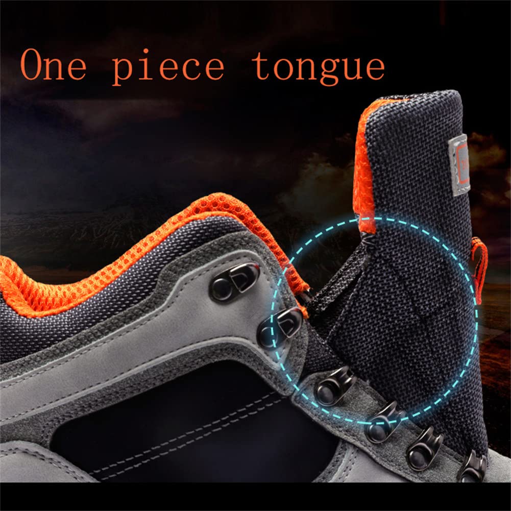 Men's Waterproof Hiking Boots - Lightweight Multi-Terrain Outdoor Shoes with Anti-Slip Lugs & Durable Camouflage Design - Perfect for Mountain Trekking, Camping & Work