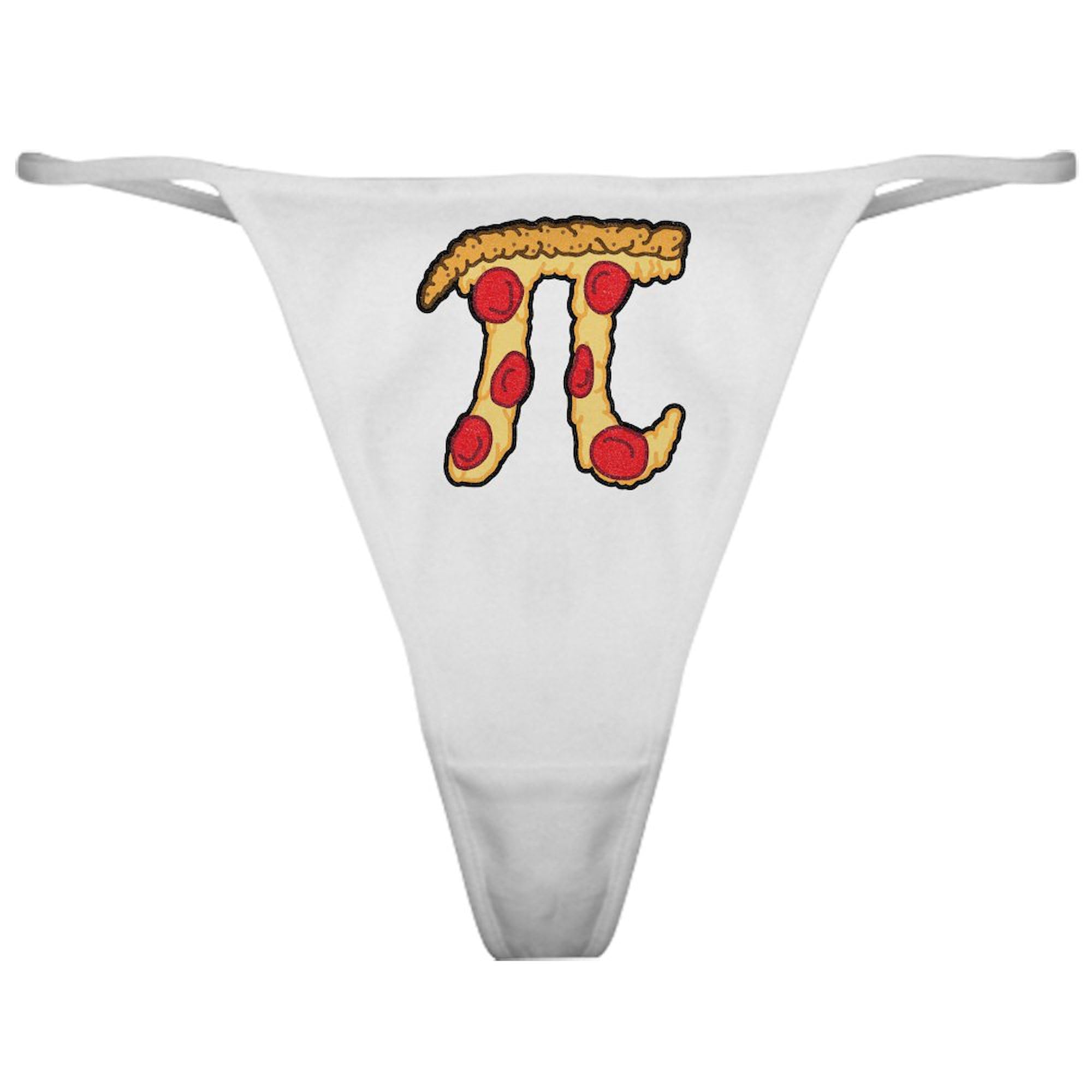 Funny Pizza Lover Women's Thong Underwear - Cute & Comfortable Party Panties for Pizza Enthusiasts | Perfect for Themed Parties, Gifts & Casual Wear