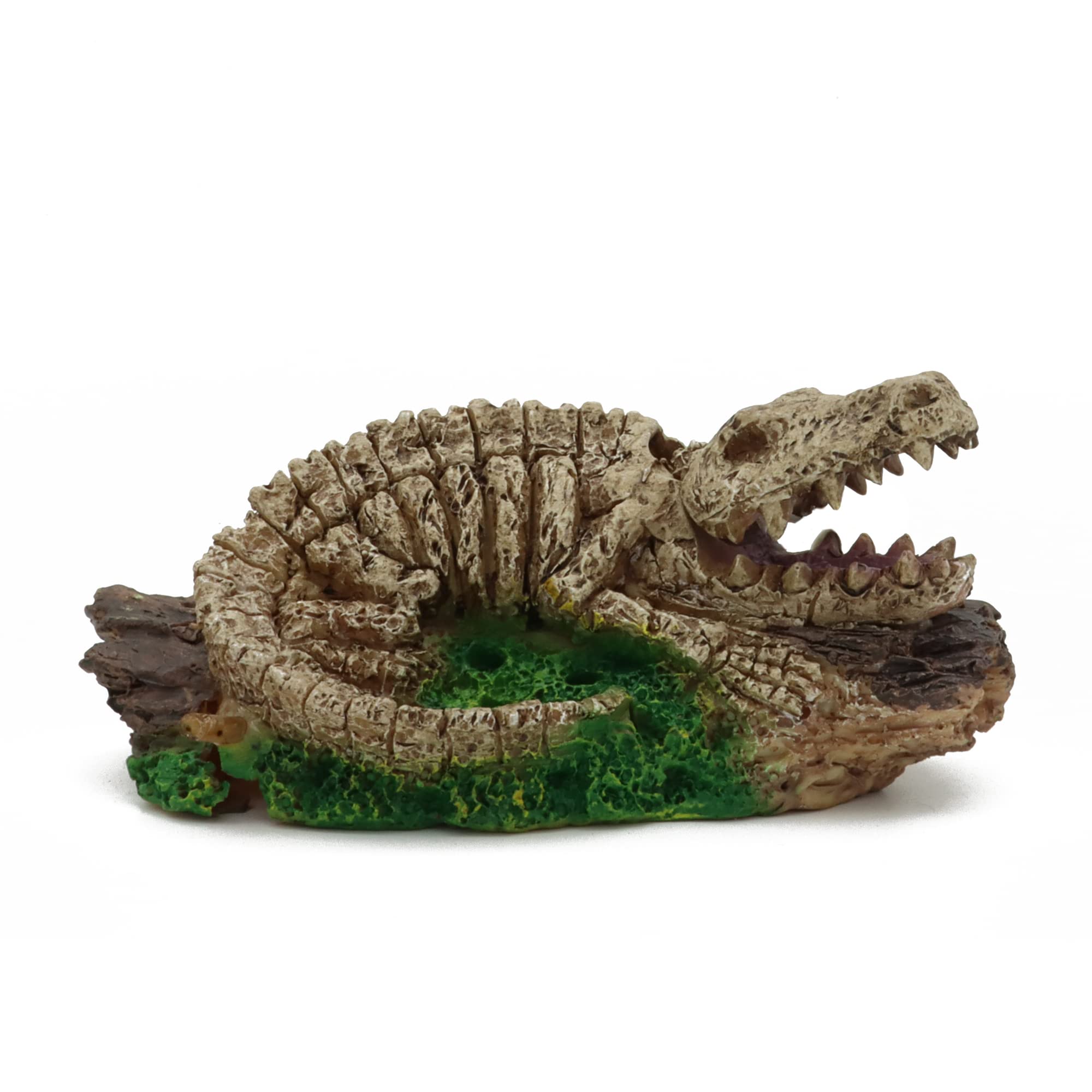 ALEGI Dinosaur Aquarium Air Bubbler Decorations - Fish Tank Bubbler Ornament for Freshwater & Saltwater Tanks - Perfect for Home, Office Aquarium Decor