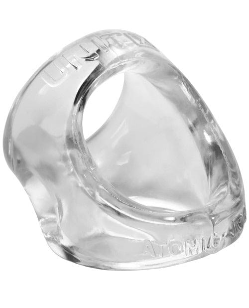 Oxballs Unit X Cock Sling - Clear Silicone Penis Support Harness for Men | Comfortable & Adjustable Strap for Enhanced Performance | Perfect for BDSM, Roleplay & Intimate Wear