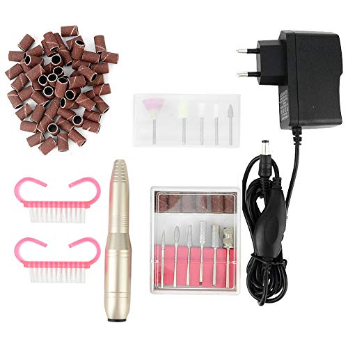 Professional Electric Nail Drill Machine 15000rpm - High Speed Efile Nail Grinder for Acrylic & Gel Nails, Manicure Pedicure Polishing & Shaping Tools - Perfect for Home Salon & Professional Use (US Plug) | DIY Nail Art, At-Home Grooming & Beauty Care